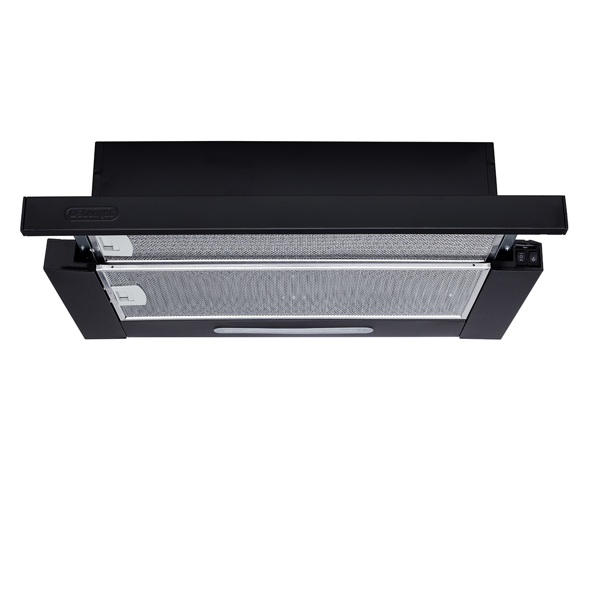 Изображение товара Встраиваемая вытяжка Delonghi KT-A 113 BF 60 см 2 скорости фильтр алюминий турция