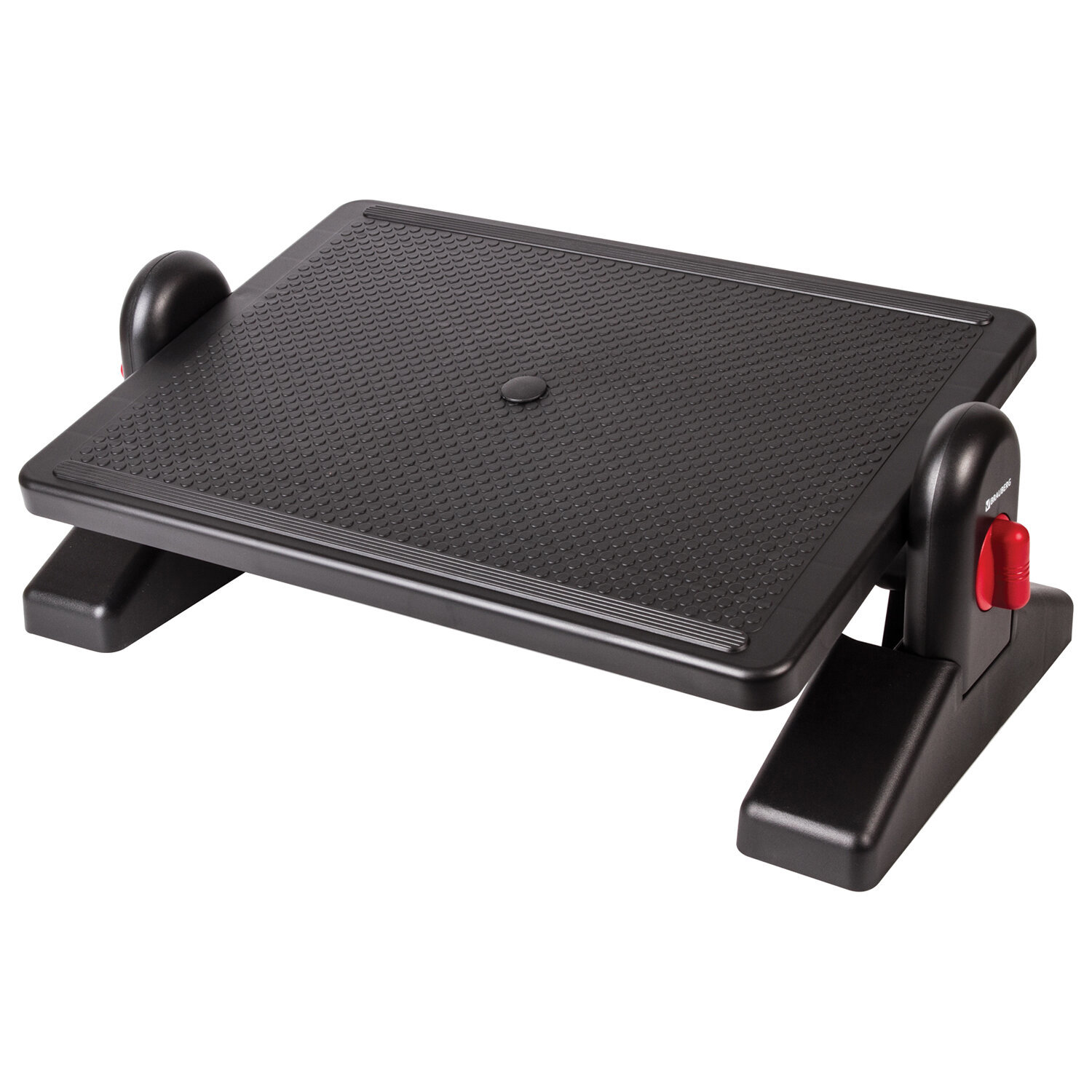 Изображение товара Подставка для ног Brauberg офисная 41,5x30 см с фиксаторами черная