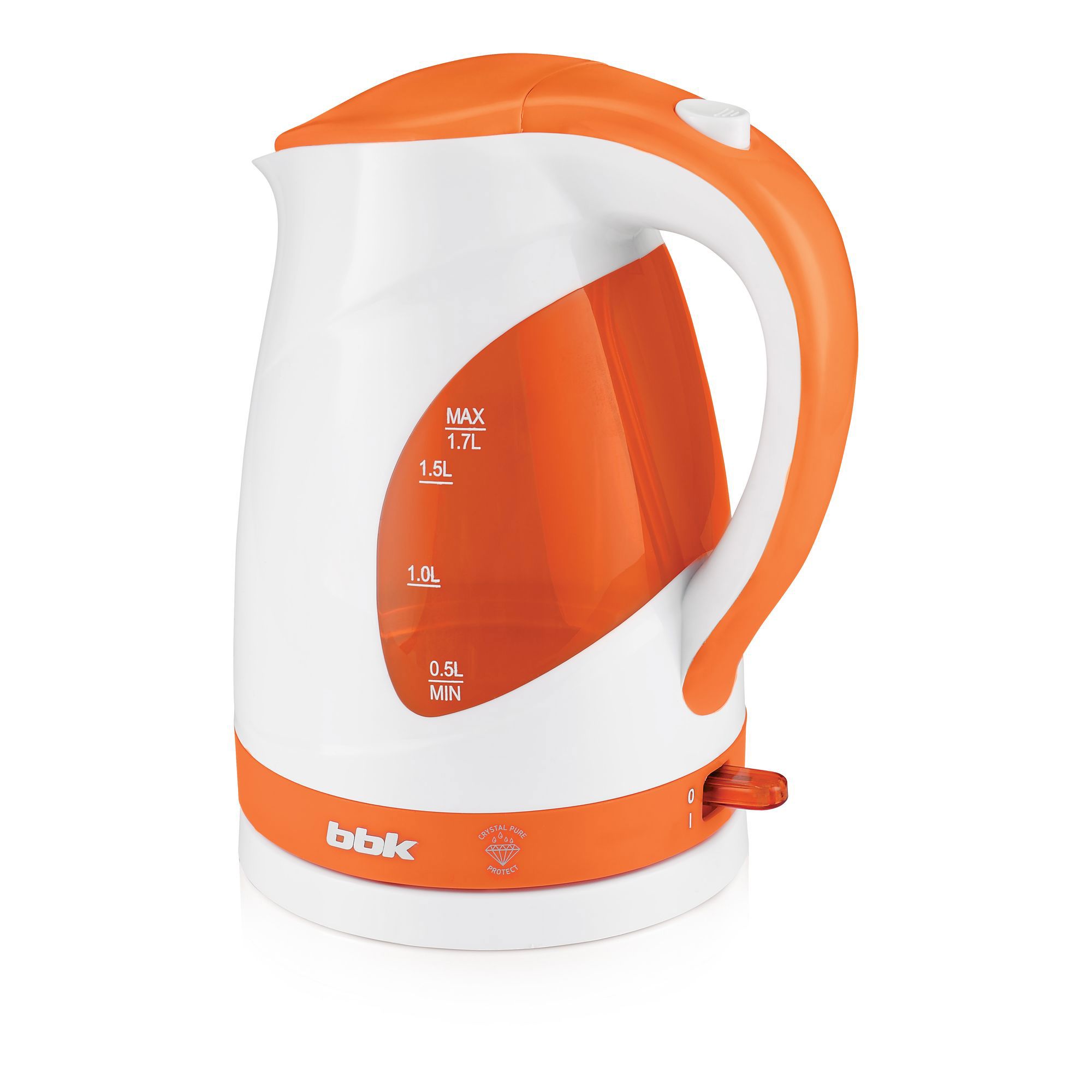 Изображение товара Электрический чайник Bbk Ek1700p 1.7 л пластик цвет оранжевый