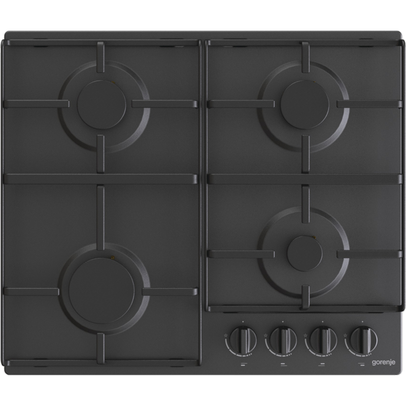 Изображение товара Газовая варочная панель Gorenje G640EB 60 см 4 конфорки черный