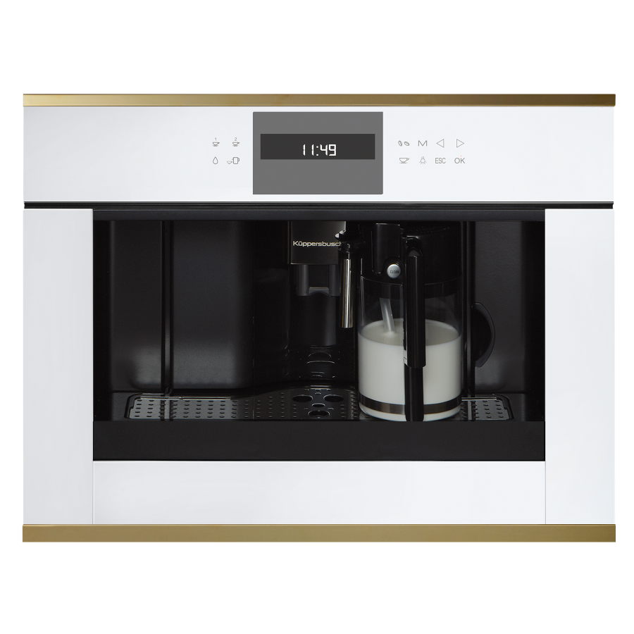 Изображение товара Встраиваемая кофемашина Kuppersbusch CKV 6550.0 W4 59.5x45.5x47.5 см цвет белый Изображение товара Встраиваемая кофемашина Kuppersbusch CKV 6550.0 W4 59.5x45.5x47.5 см цвет белый