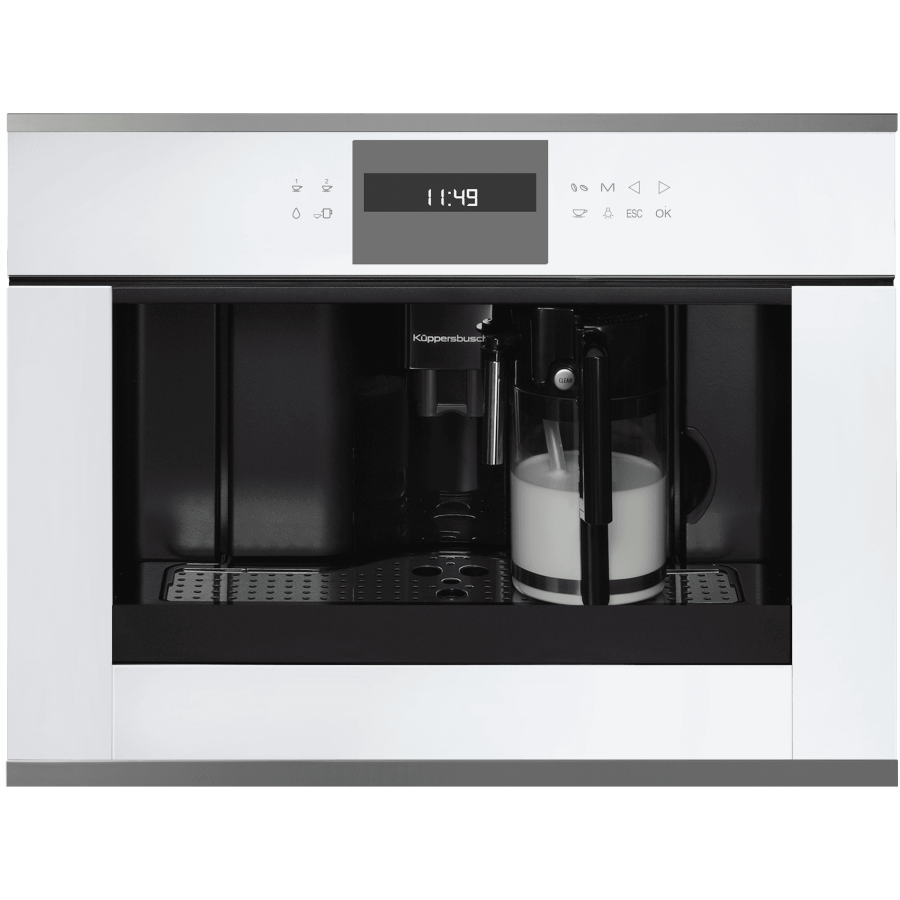 Изображение товара Встраиваемая кофемашина Kuppersbusch CKV 6550.0 W3 59.5x45.5x47.5 см цвет белый Изображение товара Встраиваемая кофемашина Kuppersbusch CKV 6550.0 W3 59.5x45.5x47.5 см цвет белый