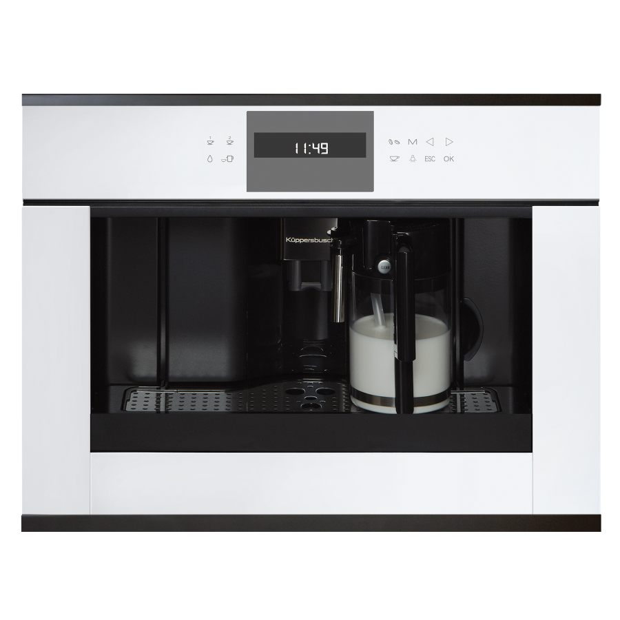 Изображение товара Встраиваемая кофемашина Kuppersbusch CKV 6550.0 W2 59.5x45.5x47.5 см цвет белый Изображение товара Встраиваемая кофемашина Kuppersbusch CKV 6550.0 W2 59.5x45.5x47.5 см цвет белый