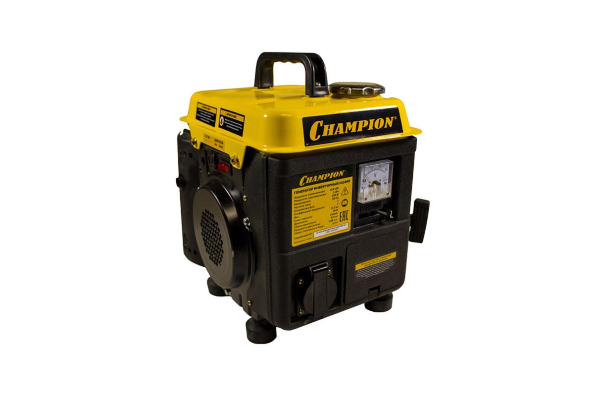 Изображение товара Бензиновый генератор Champion IGG950 инверторный компактный для дома и путешествий