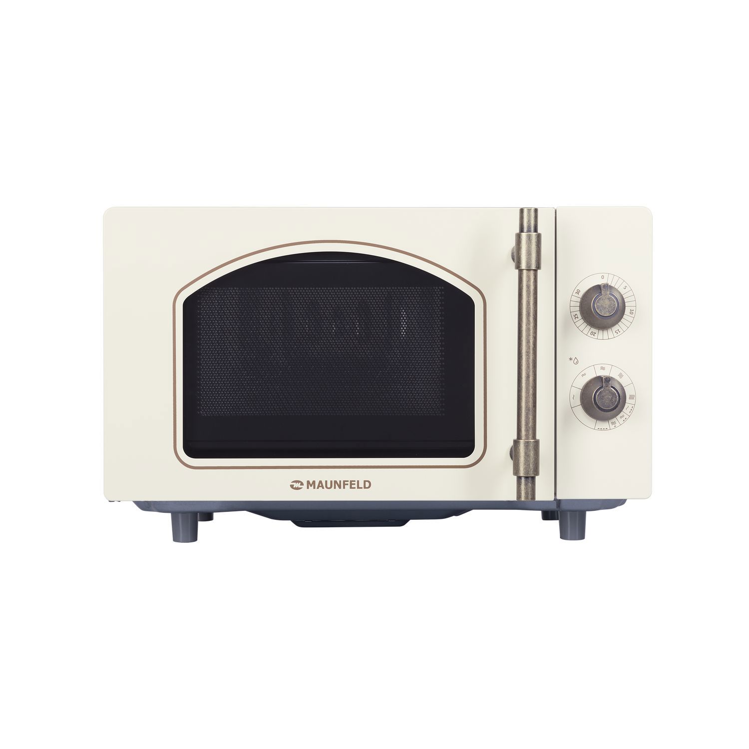Изображение товара Отдельностоящая микроволновая печь Maunfeld Jfsmo 20 л ретро стиль
