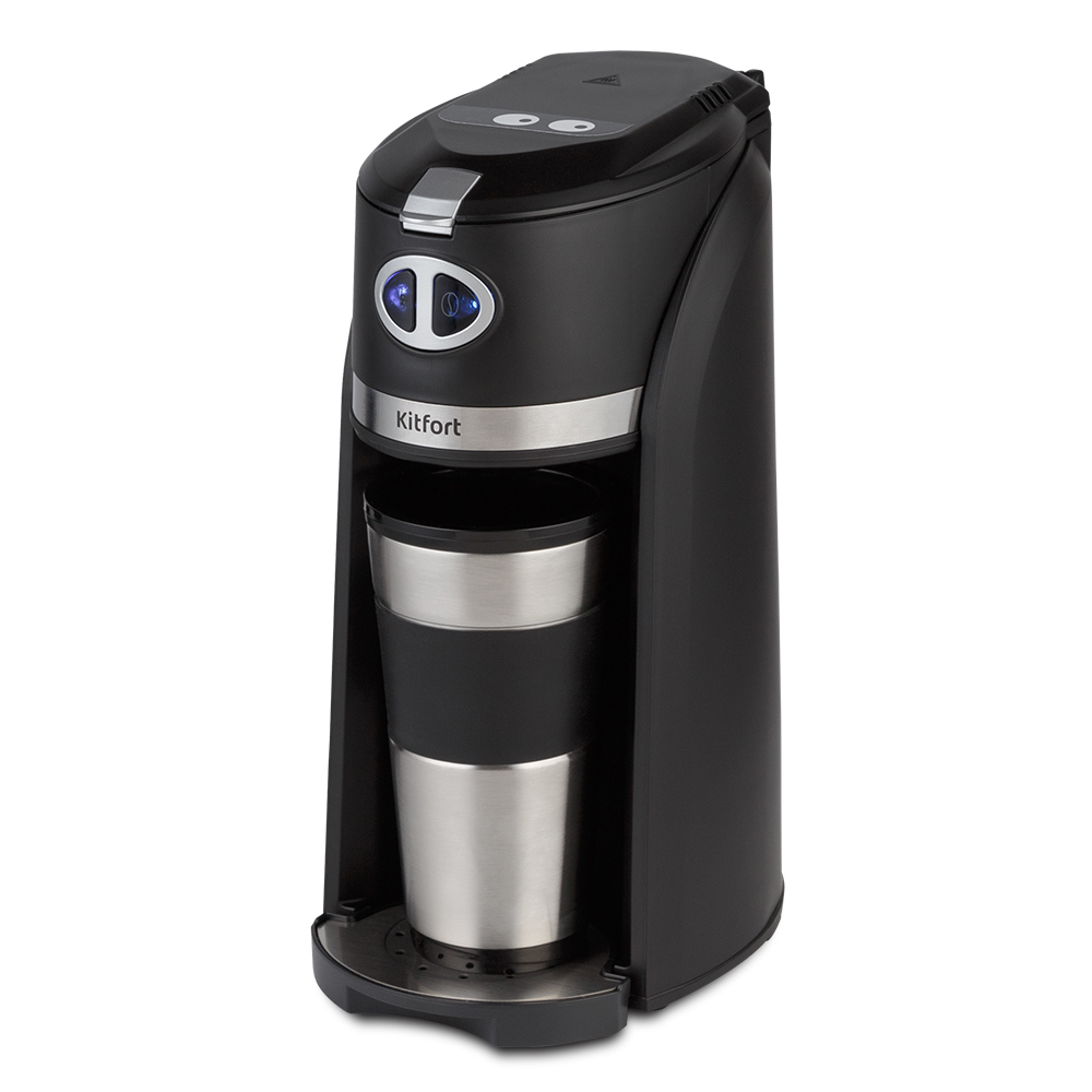 Изображение товара Капельная кофеварка KITFORT КТ-796 800 Вт компактная с термокружкой