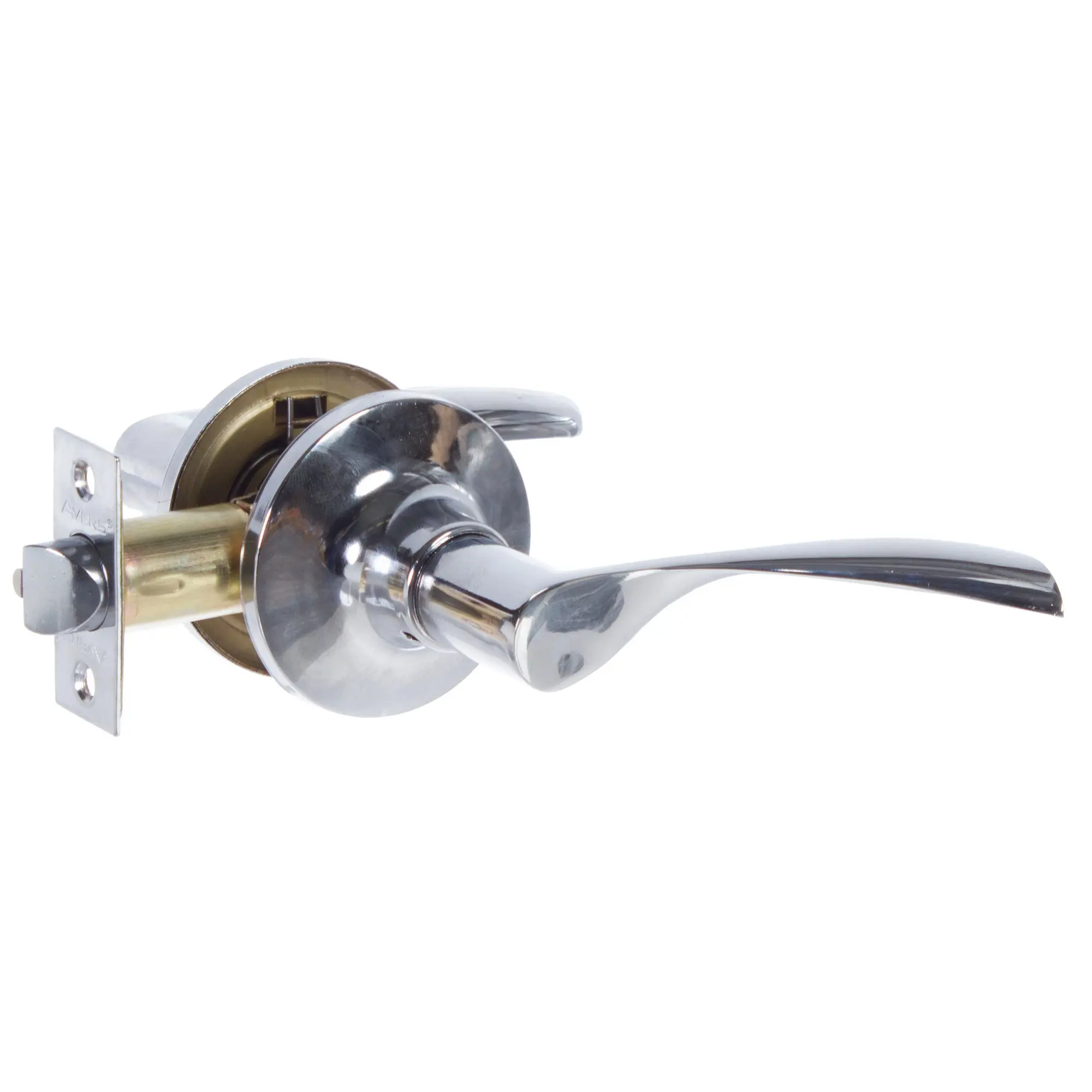 Ручка дверная на розетке Avers 8023-05 без фиксатора хром