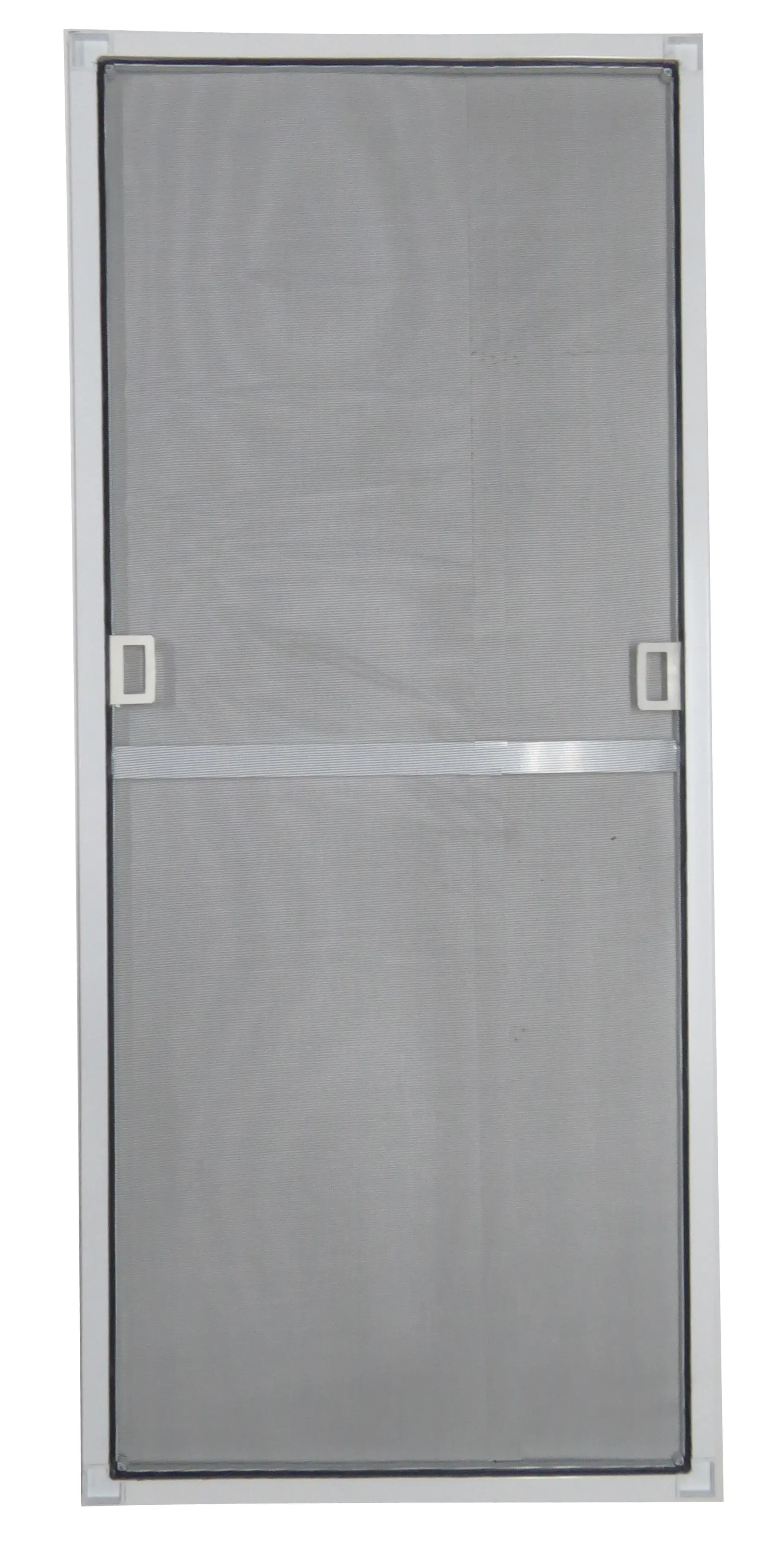 Рамочная москитная сетка 120x56 см к окну ПВХ 130x120 см белая - 1