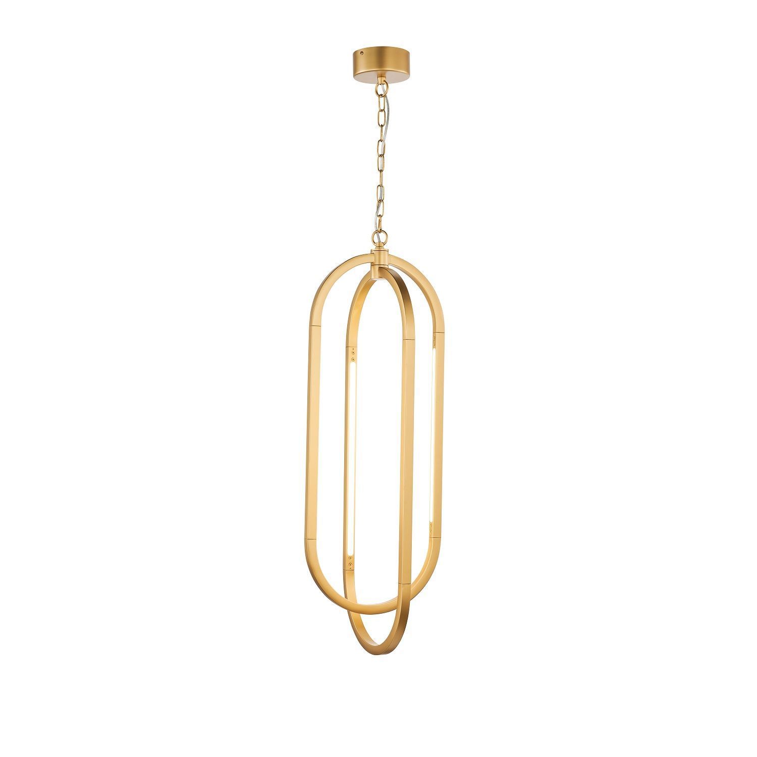 Изображение товара Подвесной светодиодный светильник FAVOURITE 4008-4P Castled золотистый потолочный