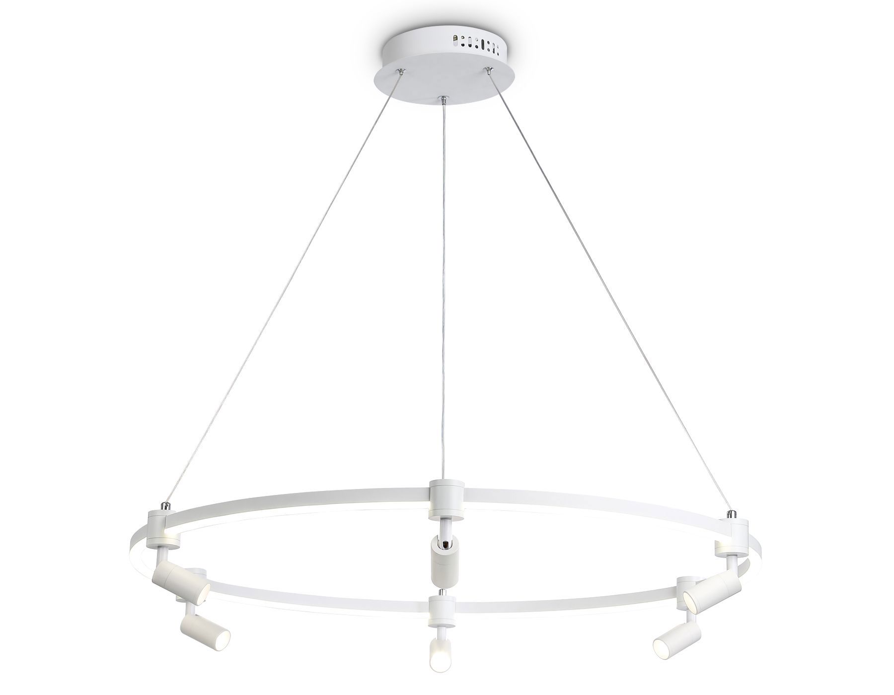 Изображение товара Светильник подвесной светодиодный AMBRELLA LIGHT FL5297 Comfort 20 м² теплый белый свет цвет белый