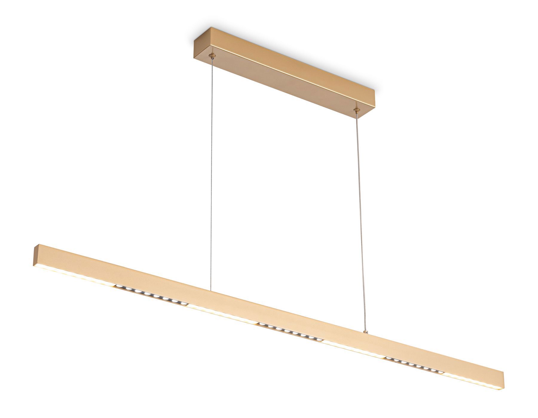 Изображение товара Светильник подвесной светодиодный AMBRELLA LIGHT FL5833 Comfort 28 м² теплый белый свет цвет жёлтый золотой