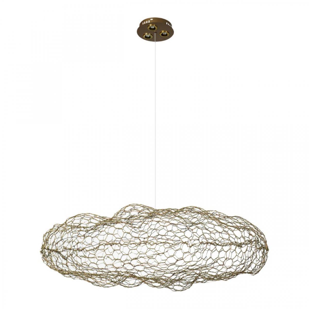 Изображение товара Светильник подвесной светодиодный LOFT IT 10100_550 Gold Cloud 1.90 м² теплый белый свет цвет жёлтый золотой