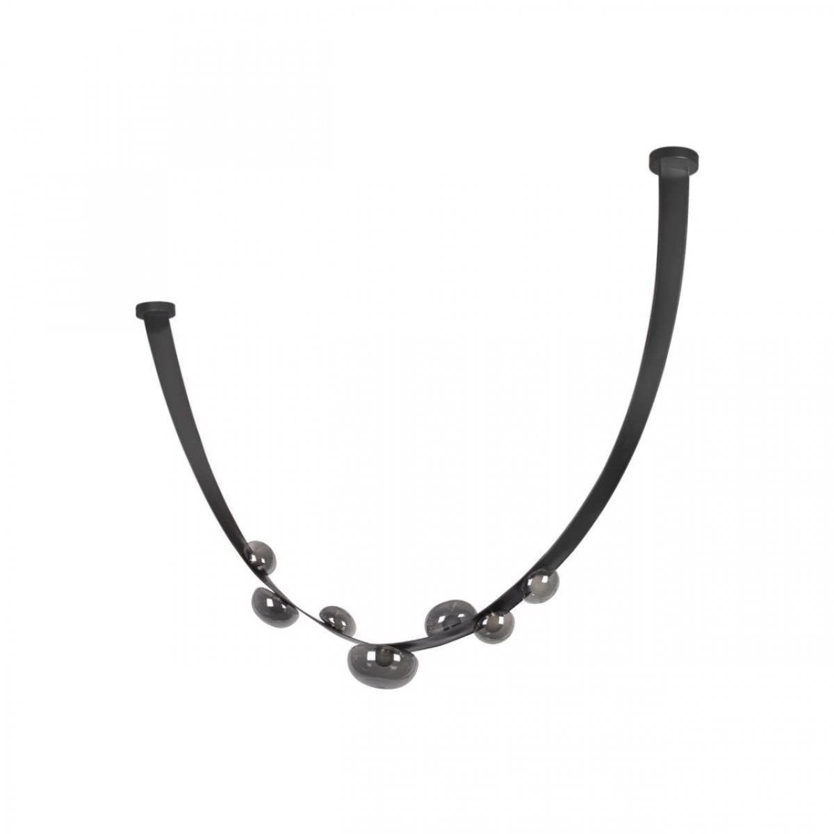 Изображение товара Подвесной светильник LOFT IT Belt 7 плафонов IP20 стиль модерн черный