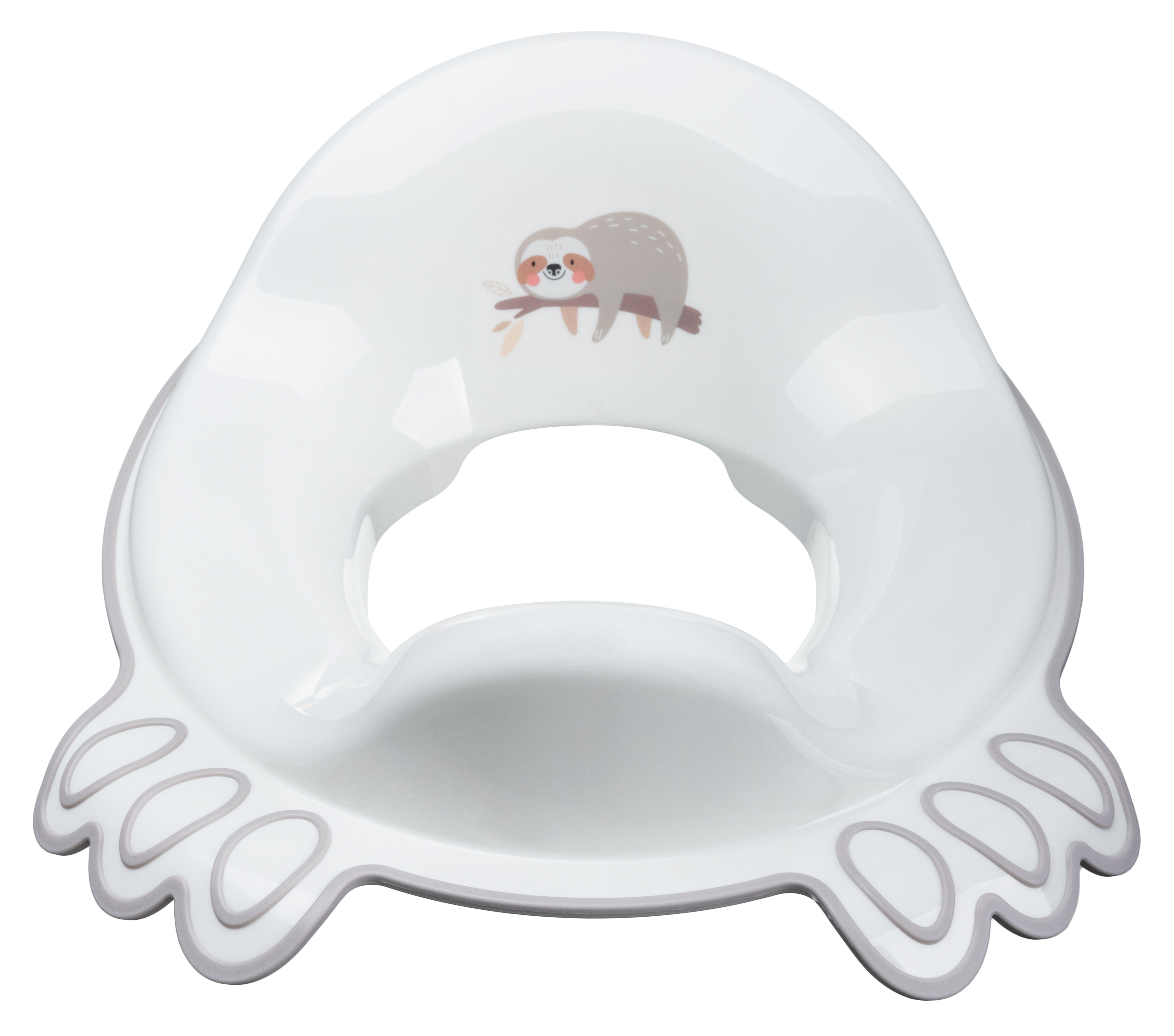 Изображение товара Накладка на унитаз детская Kidfinity с декором светло-бежевый