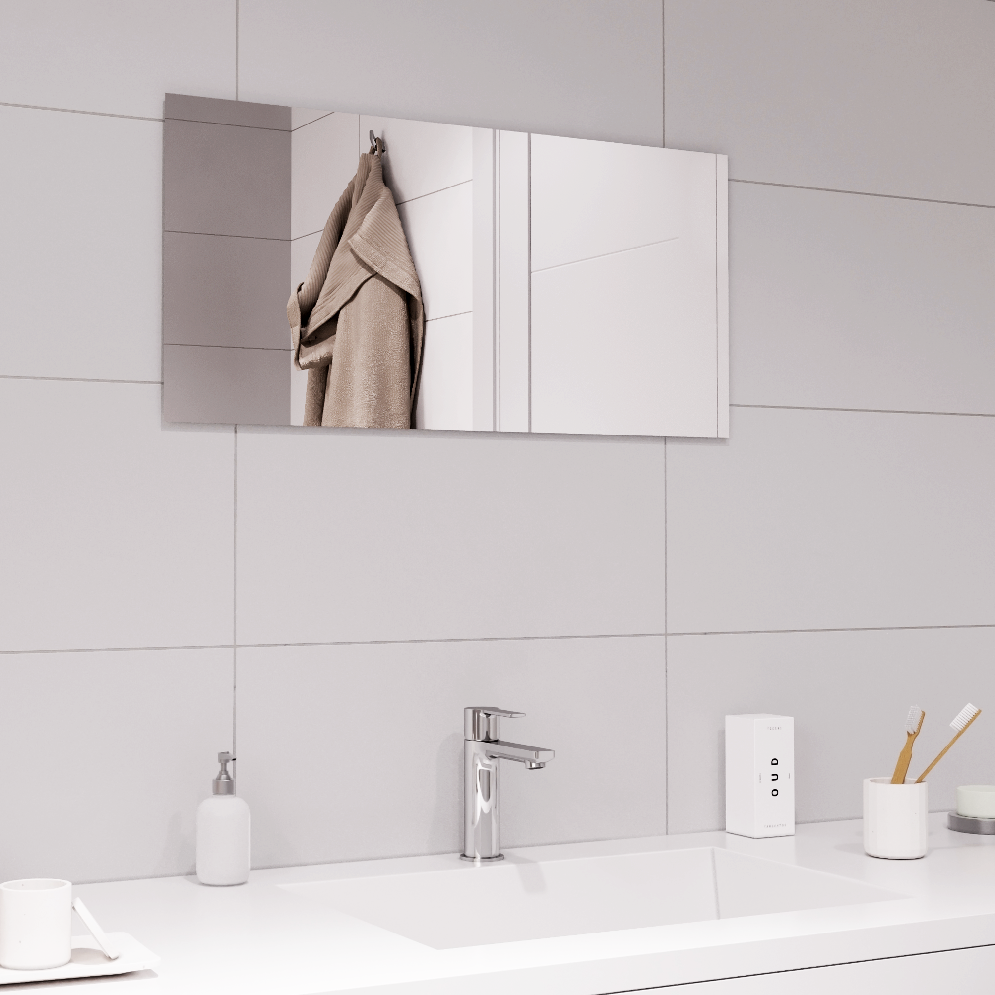 Изображение товара Полотно зеркальное Sensea 35x70 см 1 шт.