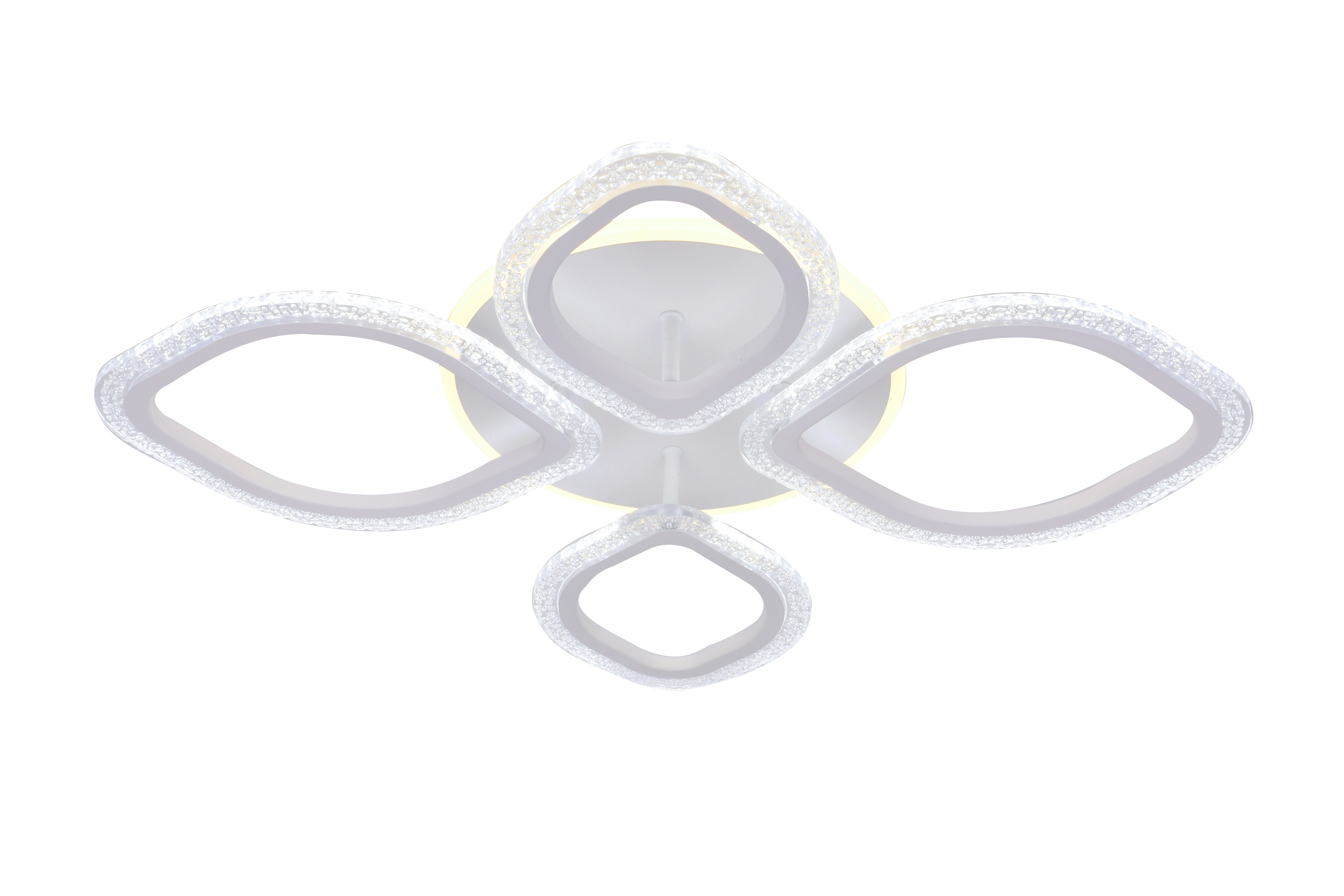 Изображение товара Светодиодная люстра потолочная ESCADA 10251/4LED BL с пультом и воздушным эффектом