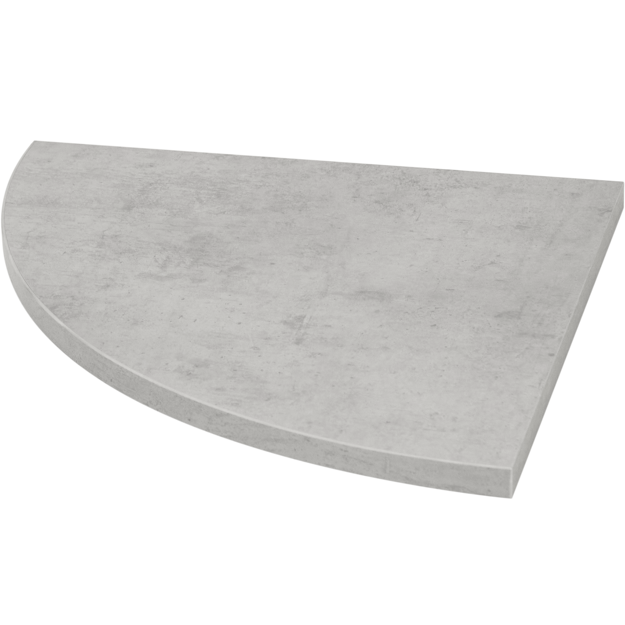 Изображение товара Полка настенная 35x35 см ЛДСП цвет бетон светло-серый