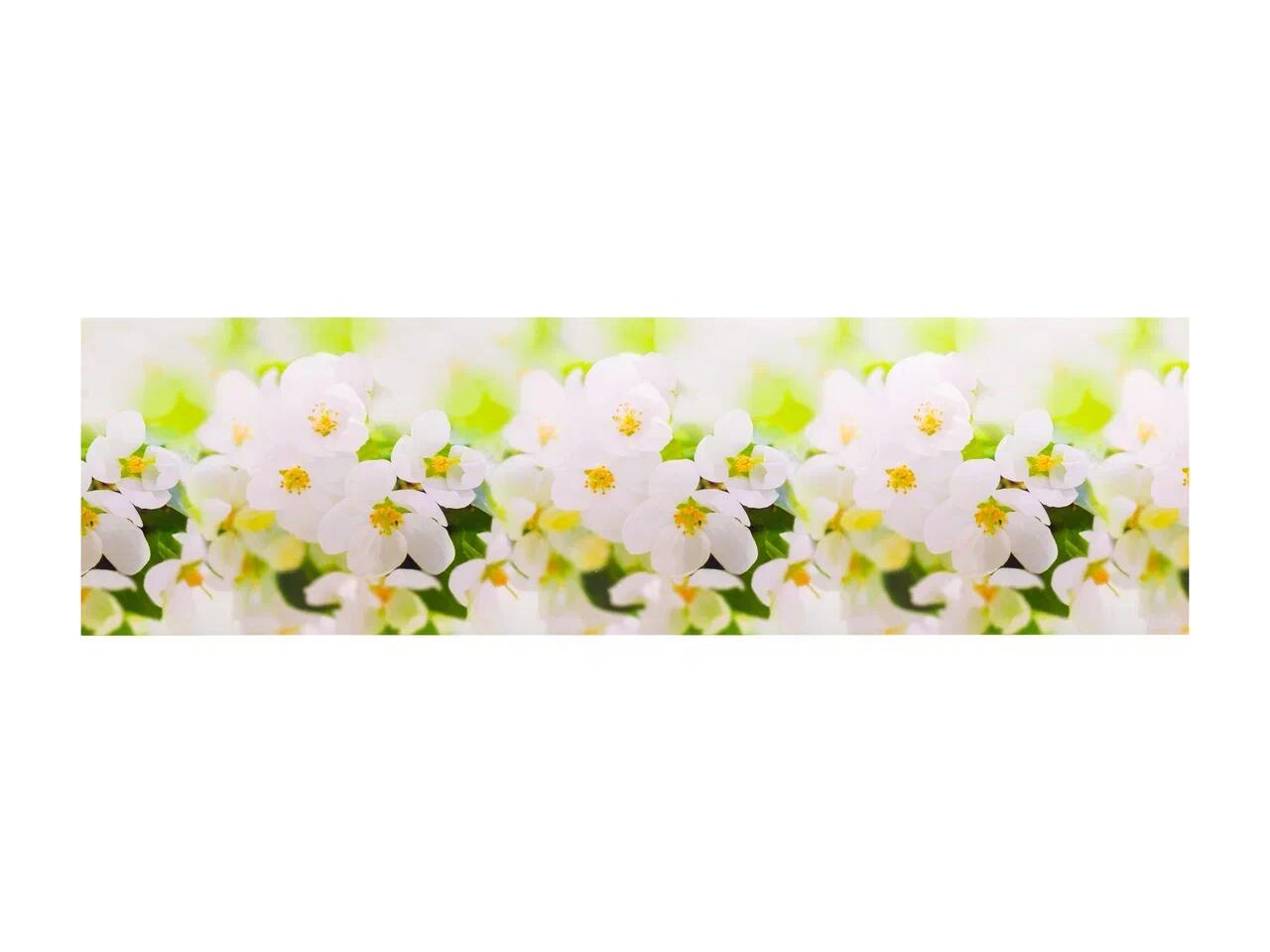 Изображение товара Декоративная кухонная панель ЮгPlastМаркет Соцветие 200x60x1.5 см ПВХ цвет разноцветный