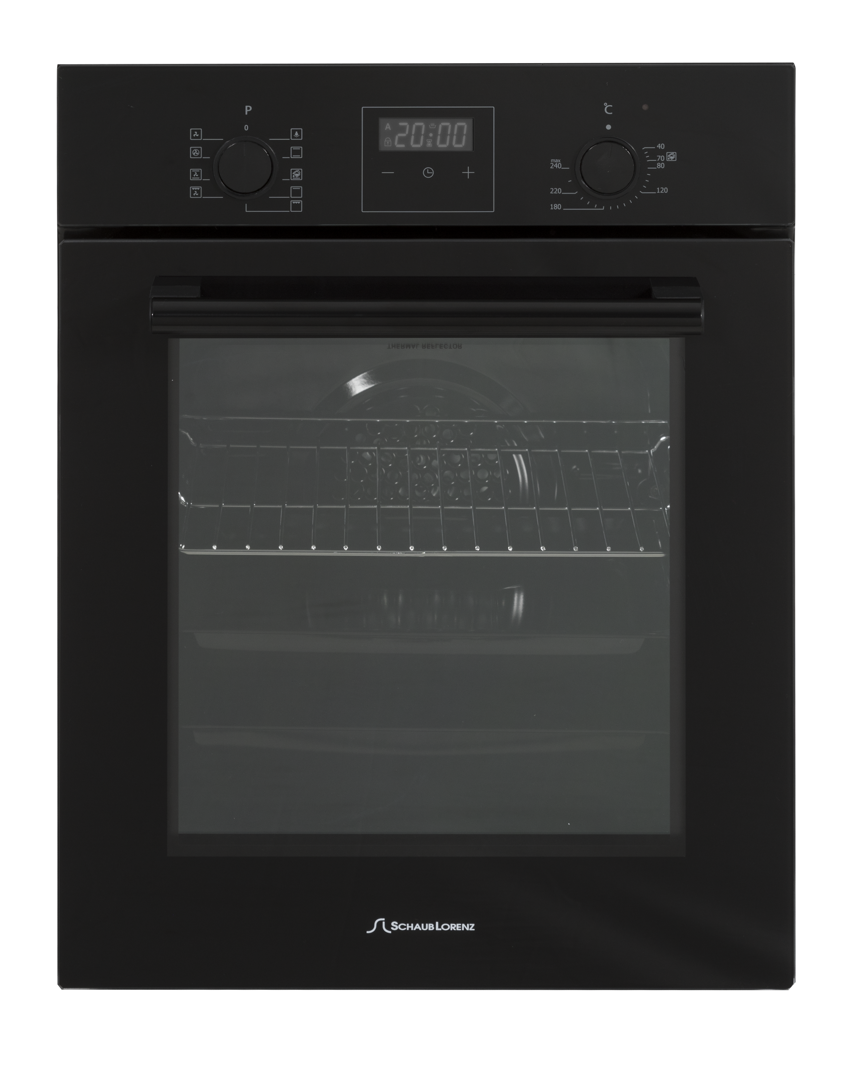 Изображение товара Электрический духовой шкаф Schaub lorenz Slb ey4740 45x595x565 см цвет черный