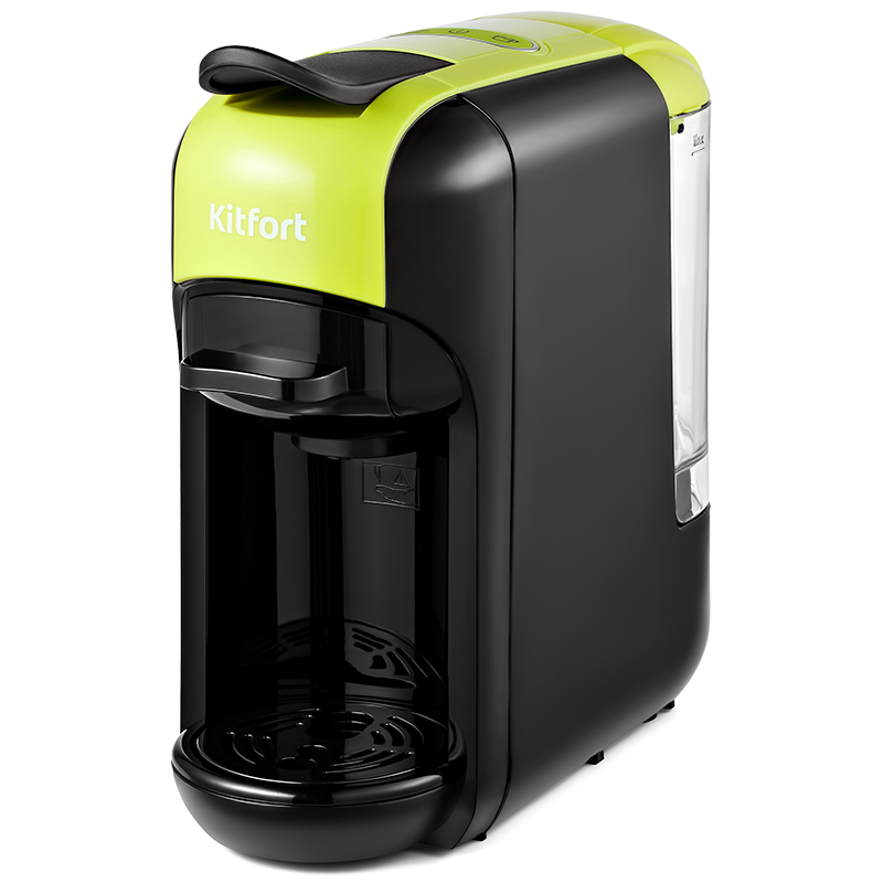 Изображение товара Капсульная кофеварка Kitfort КТ-7105-2 19 бар для капсул Nespresso и Dolce Gusto