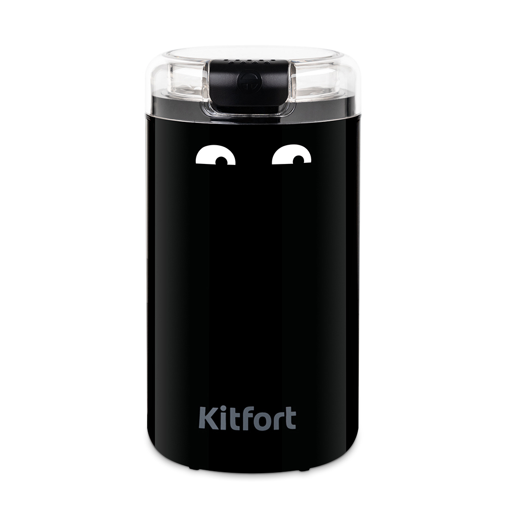 Изображение товара Кофемолка Kitfort КТ-7116 200 Вт черная для кофе специй и орехов
