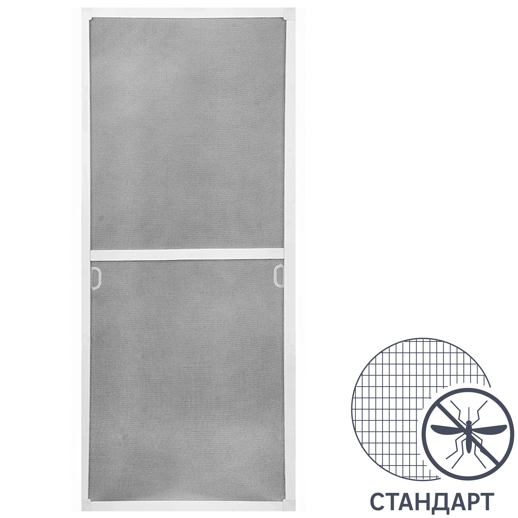 Изображение товара Москитная сетка рамочная 110x45 см цвет белый