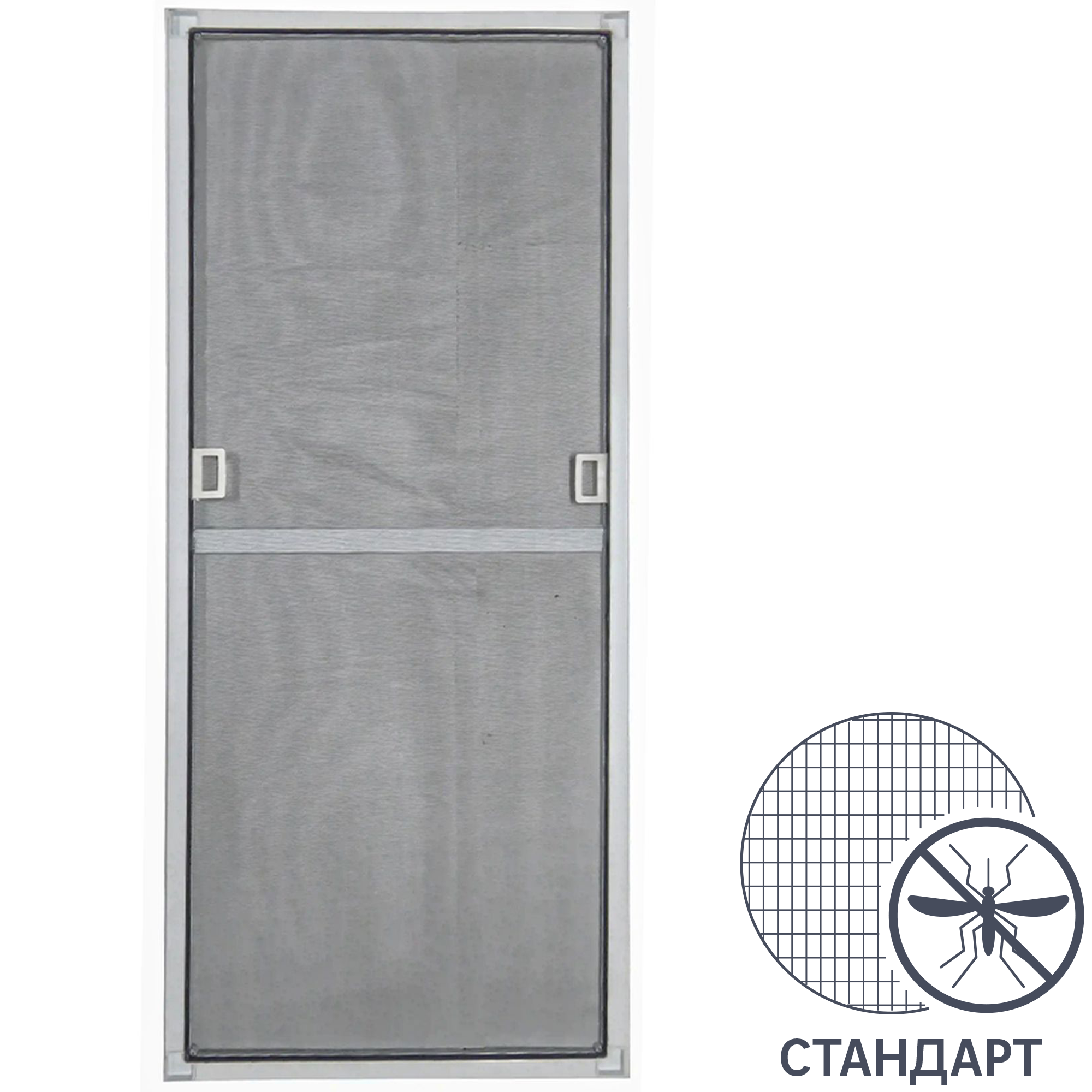 Изображение товара Москитная сетка рамочная 110x53 см цвет белый