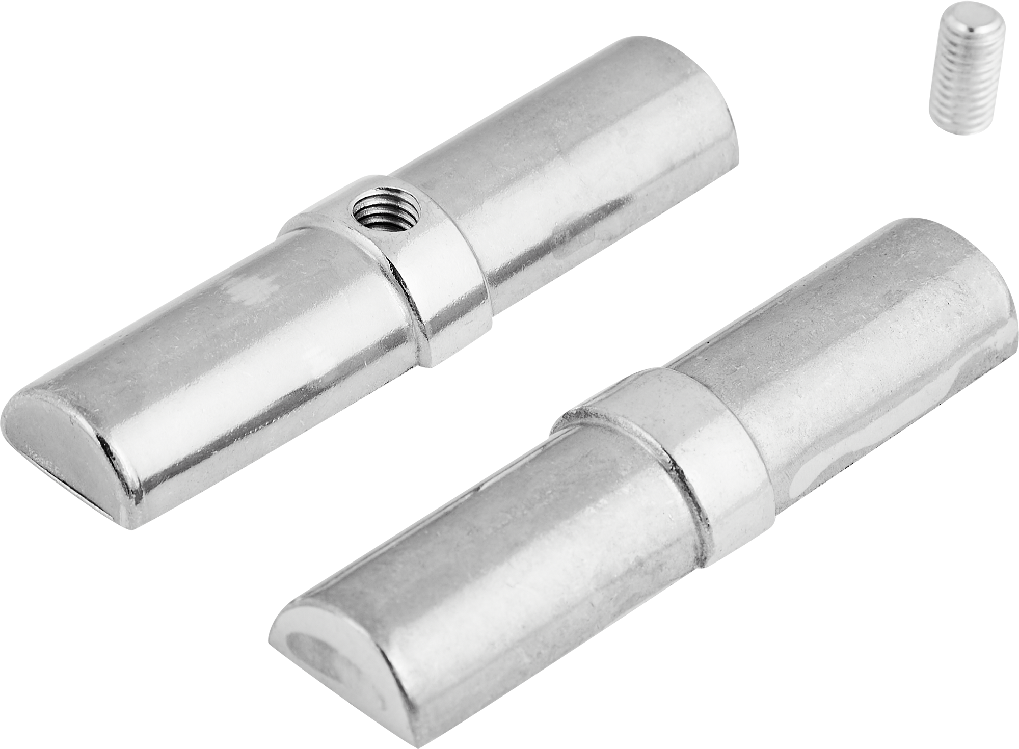 Изображение товара Соединитель 2-х труб 25 мм Хром для мебельной и профильной системы