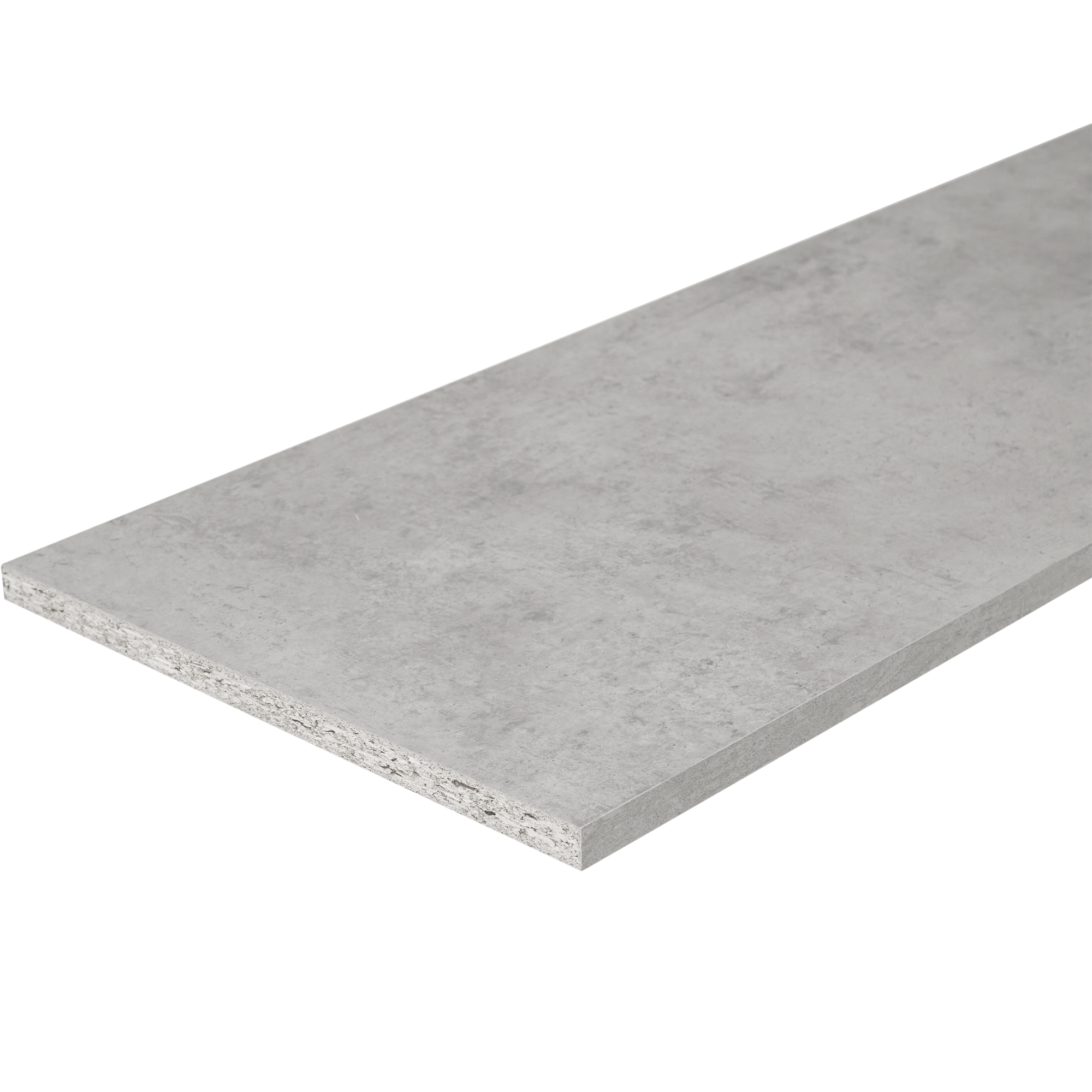 Изображение товара Мебельная панель ЛДСП 2700x100x16 мм бетон светло-серый кромка