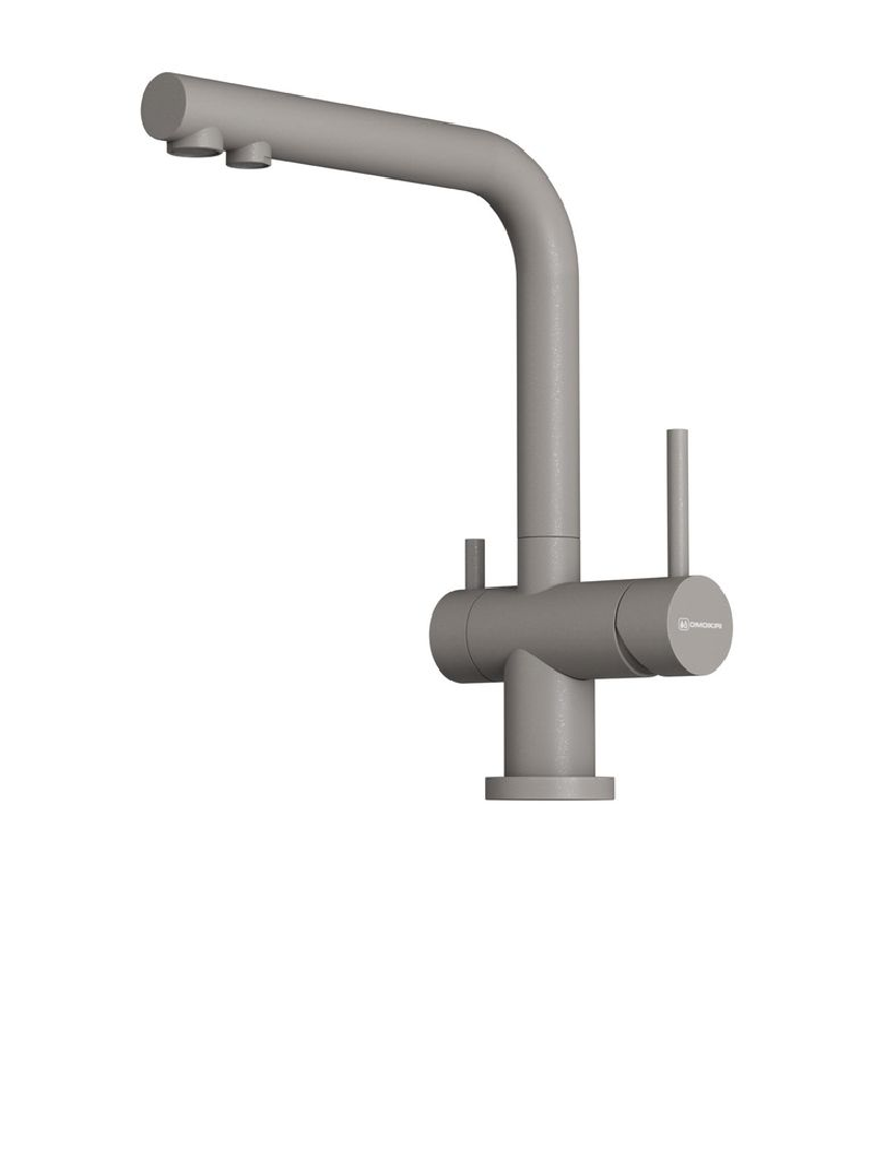 Изображение товара Смеситель для кухни Omoikiri Nagano-gr-p однорычажный с высоким изливом и фильтром