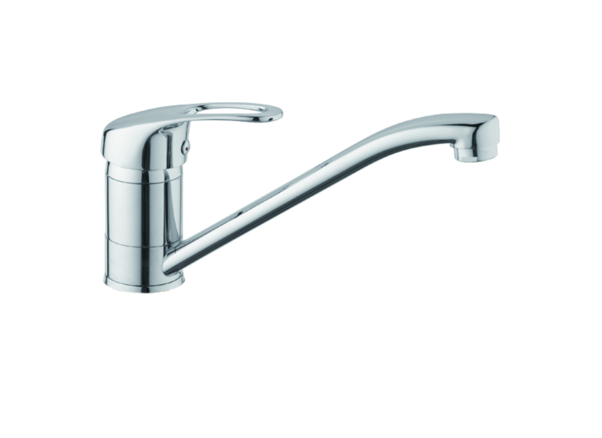 Изображение товара Смеситель D-LIN D153409-6 однорычажный хром 20 см