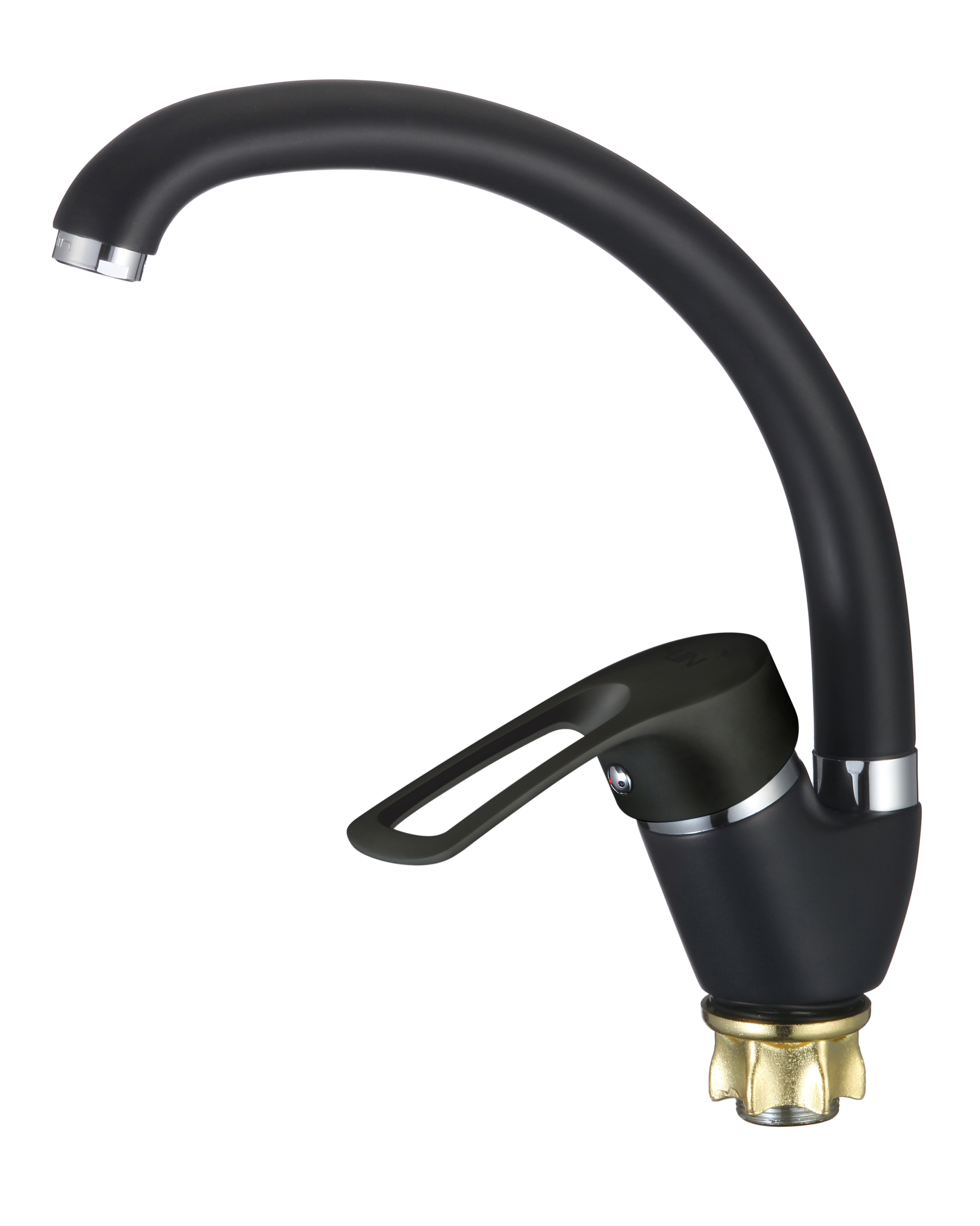 Изображение товара Смеситель D-LIN D150422-A однорычажный черный