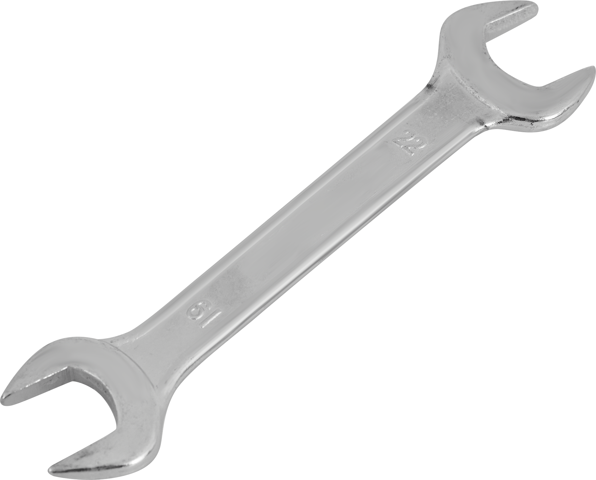 Изображение товара Ключ рожковый 3878 19x22 мм из стали с хромированным покрытием