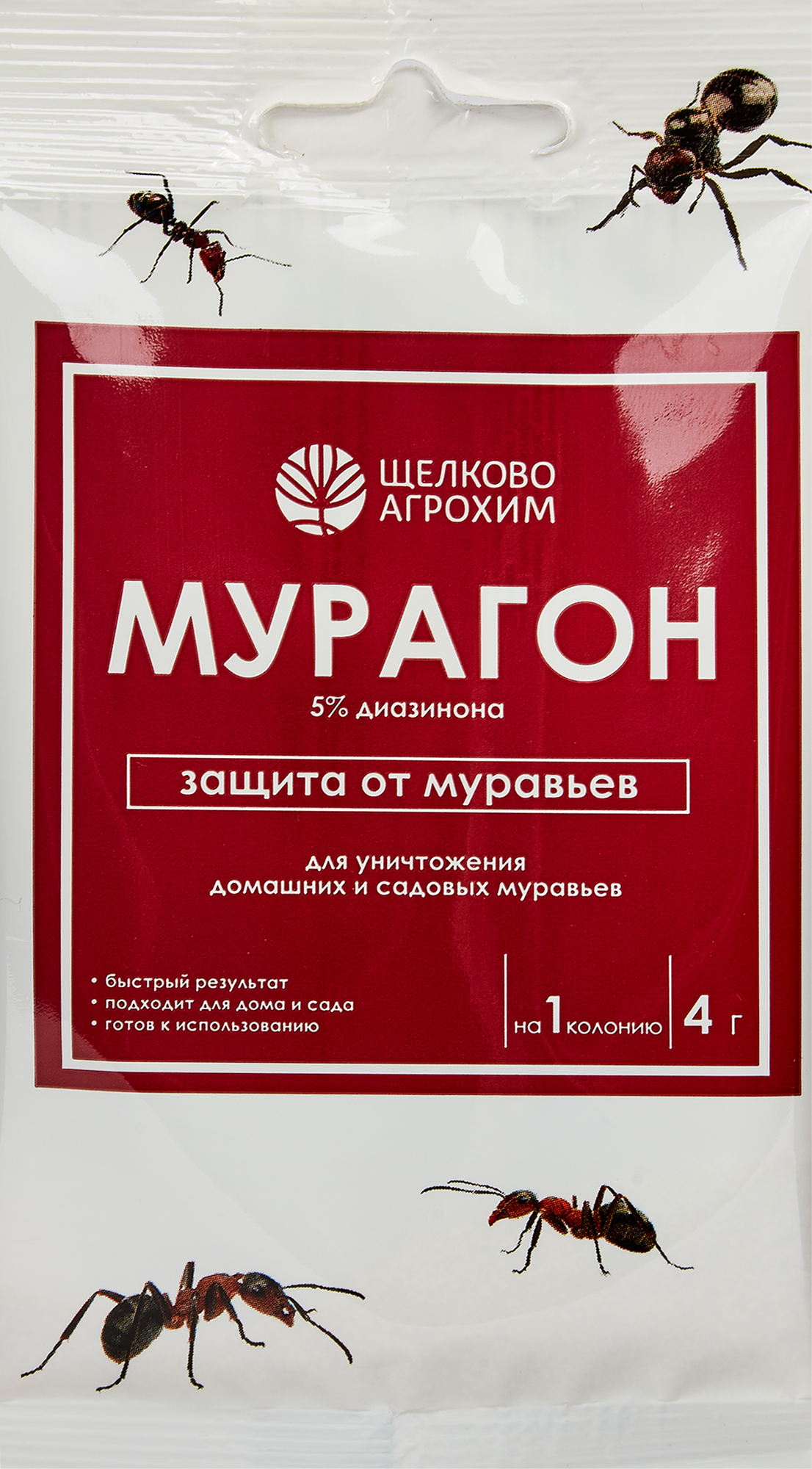 Изображение товара Инсектицид Мурагон для защиты от муравьев 4 г