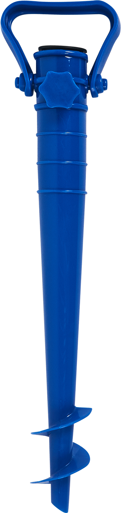 Изображение товара Штопор для садового зонта пластиковый синий ø 4.5см надежная фиксация