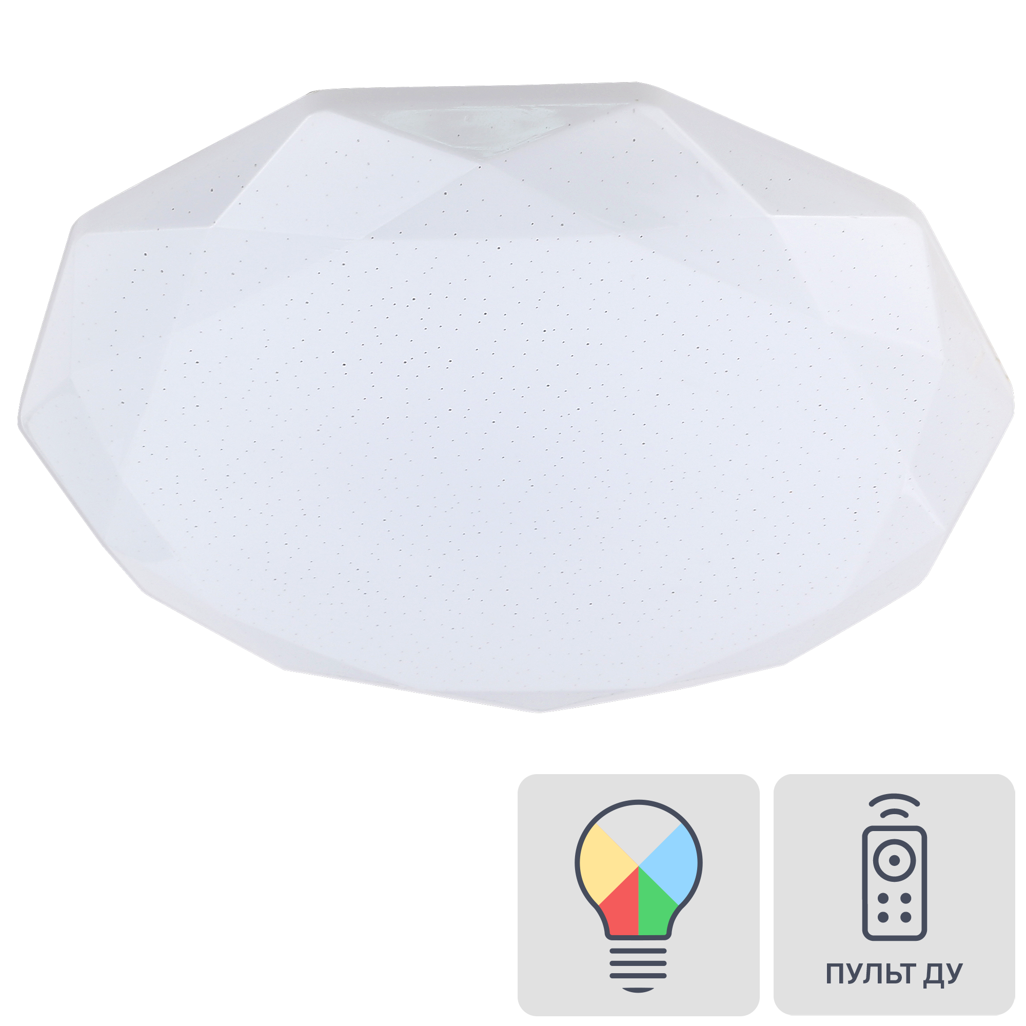 Изображение товара Потолочный светодиодный светильник Gamo 20101-400-RGB 104 Вт с регулировкой цвета