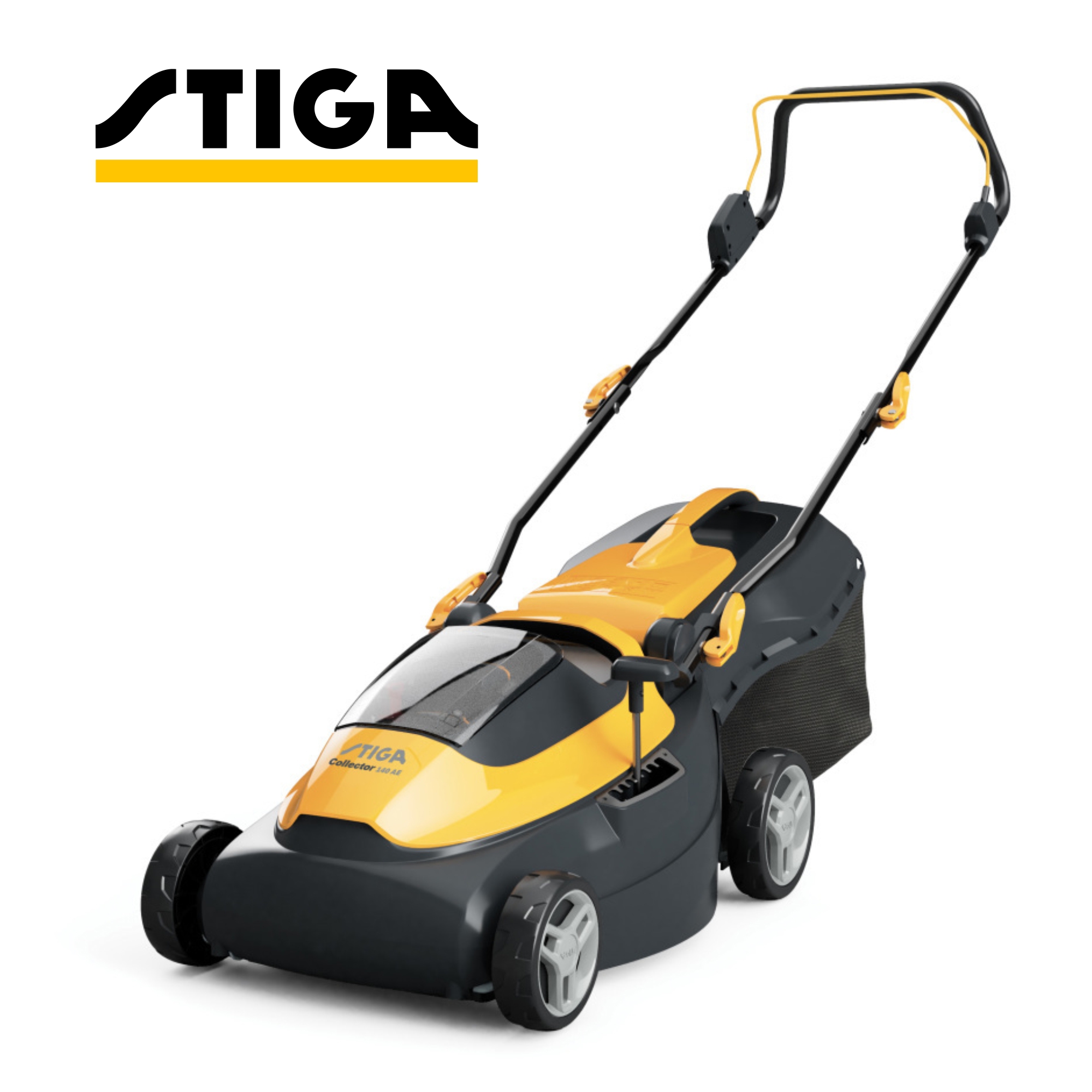Изображение товара Аккумуляторная газонокосилка STIGA COLLECTOR 140 AE 20 В 38 см с травосборником