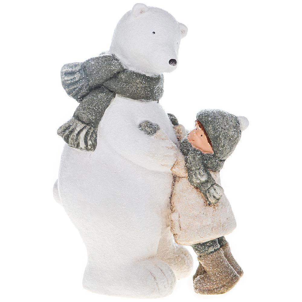 Изображение товара Декоративная фигура Lefard Детишки в снегу