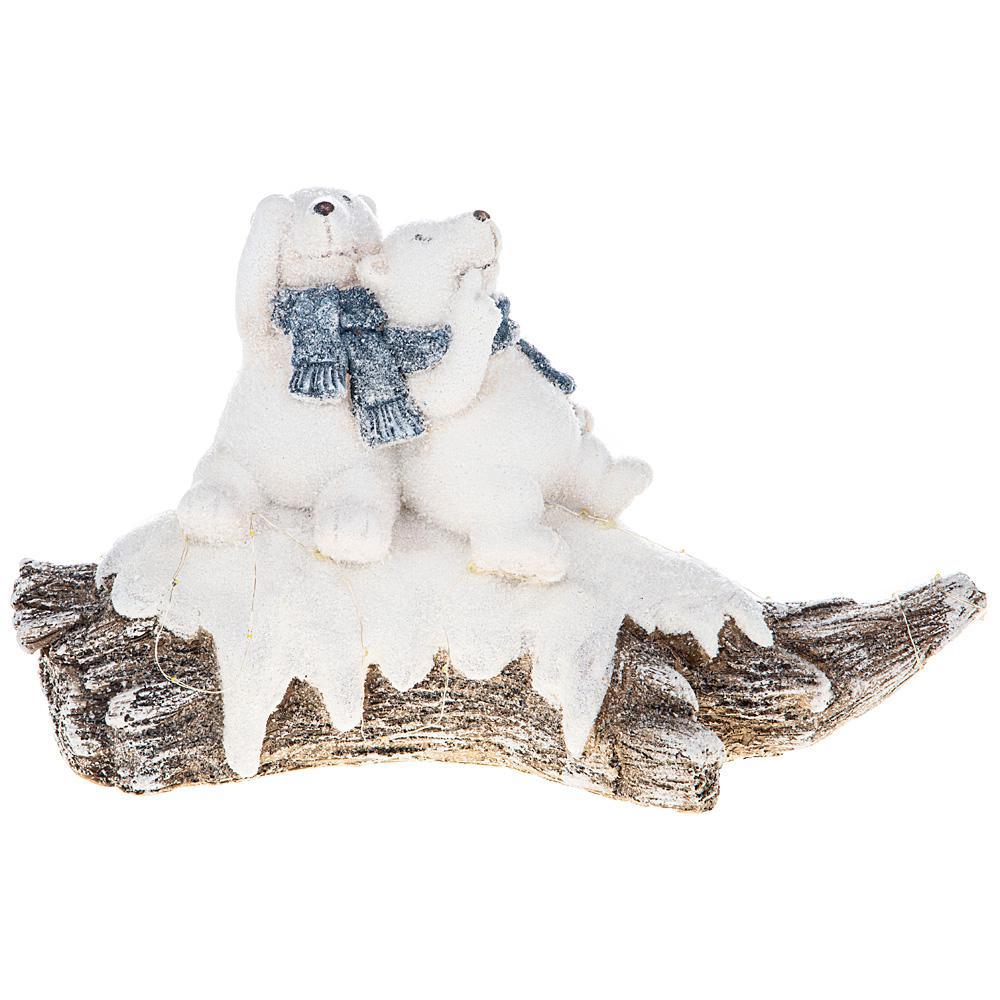 Изображение товара Декоративная фигура Lefard Белые медведи 248-044