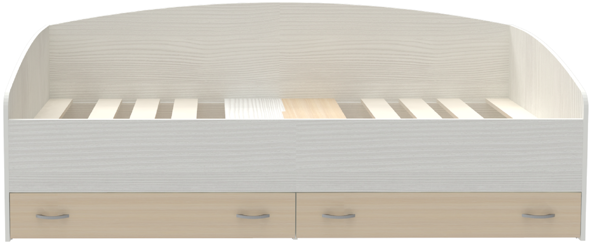 Изображение товара Детская одноярусная кровать Кариви Кадет с выкатными ящиками 90x200 см