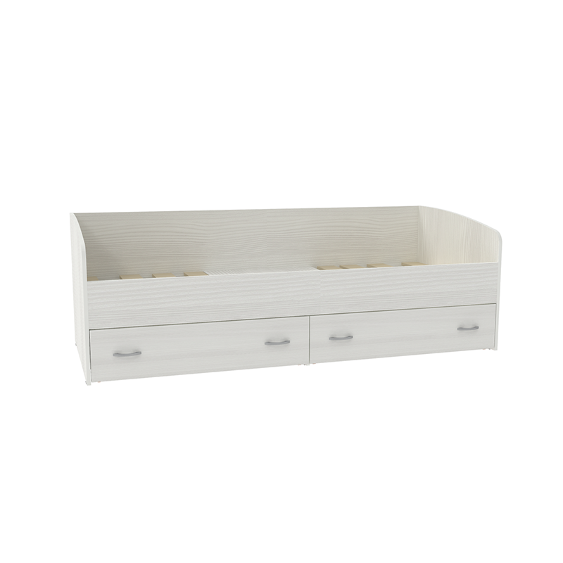 Изображение товара Детская кровать Кариви Юта 193x65x83 см в стиле детский белый