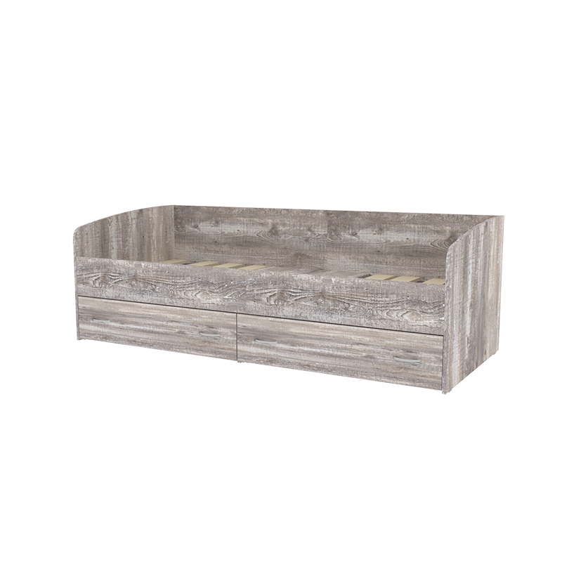 Изображение товара Детская кровать Кариви Юта 193x65x83 см бетон ЛДСП Россия