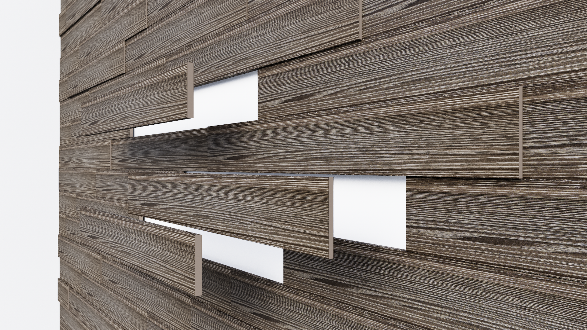 Изображение товара Стеновая 3D панель Саваш 680х100х10мм 1.13м² анкор темный 18шт