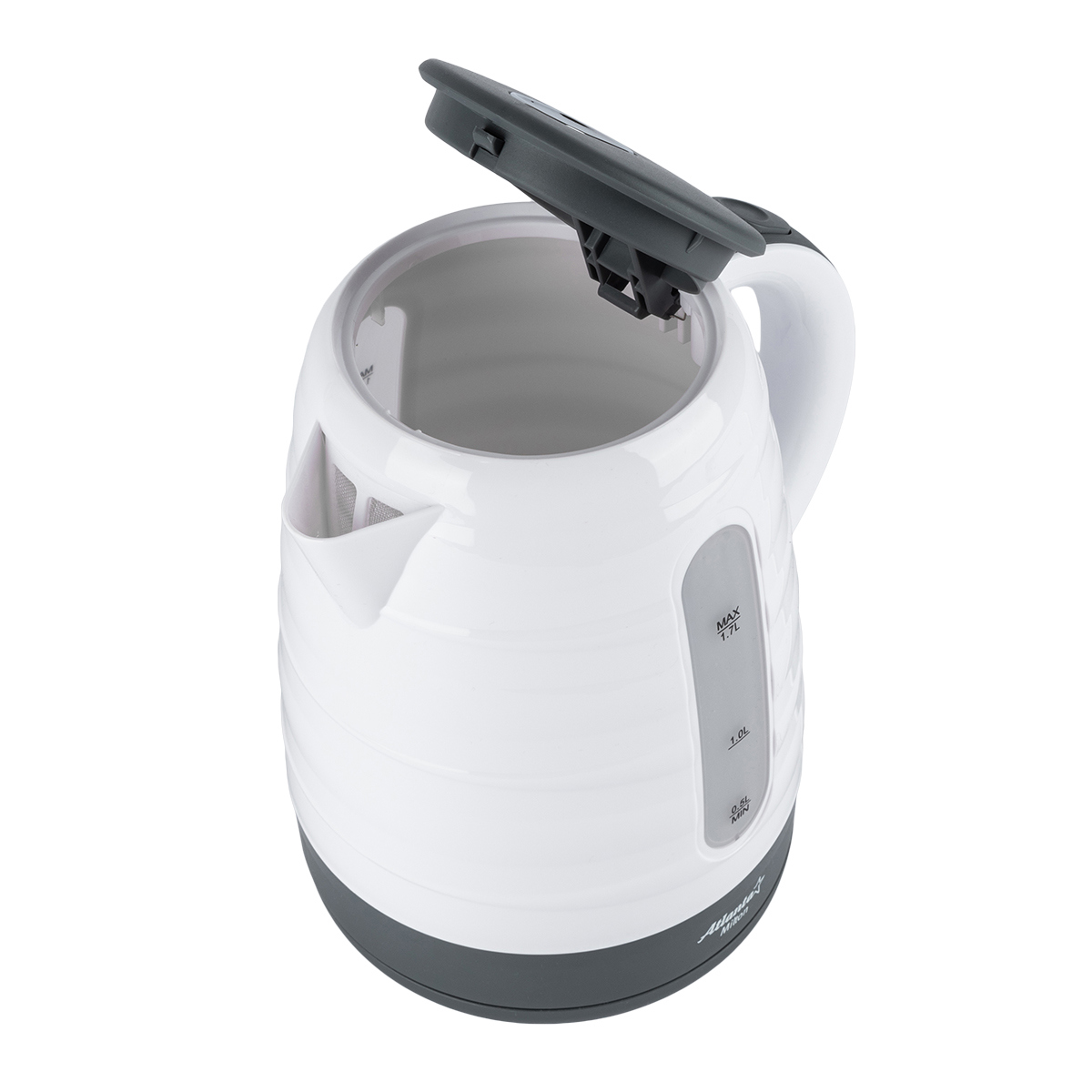 Изображение товара Электрический чайник ATLANTA ATH-2375 1.7 л белый быстрое кипячение