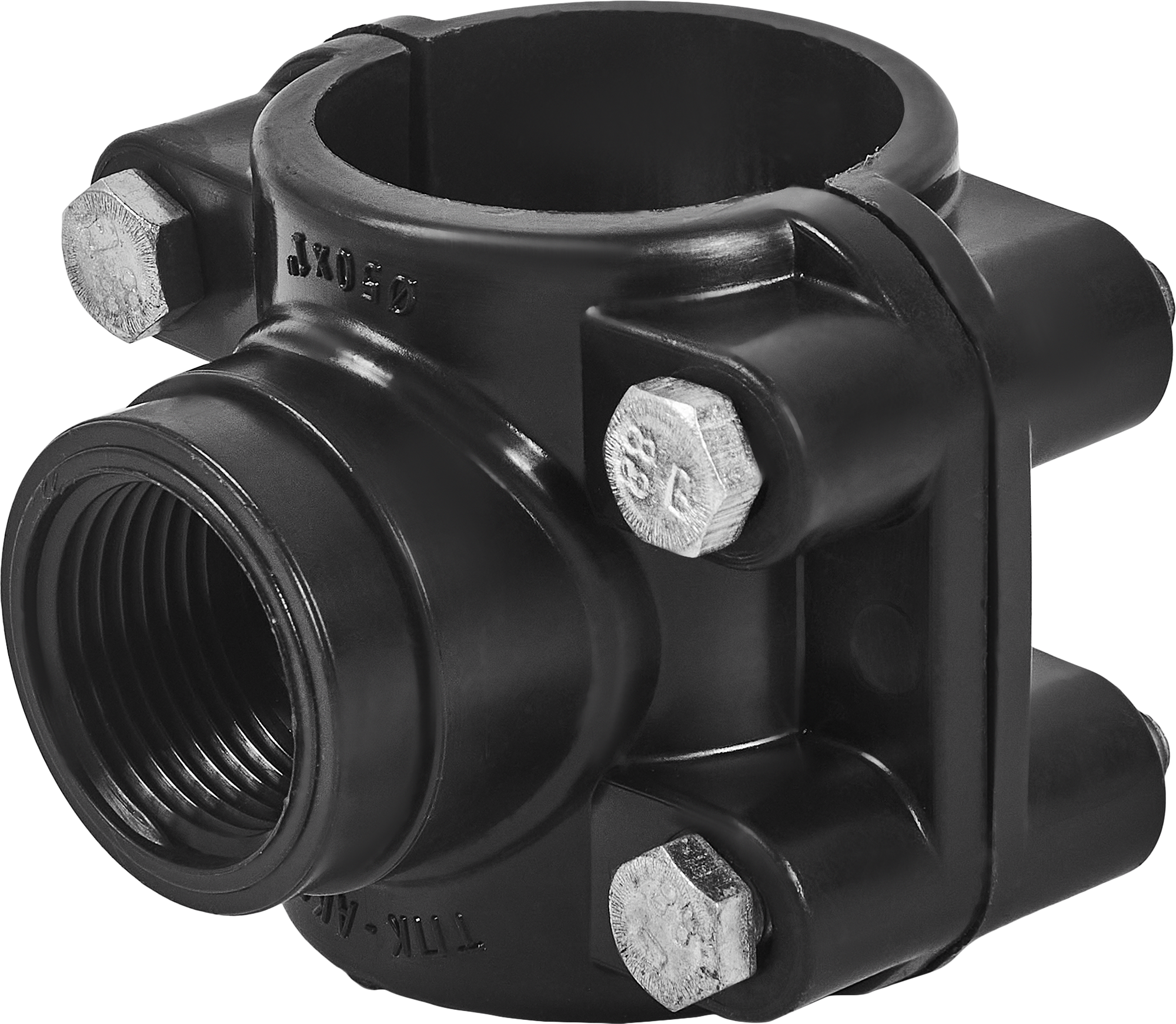 Изображение товара Седелка Политэк 1x50 мм ВР из полипропилена для водопровода