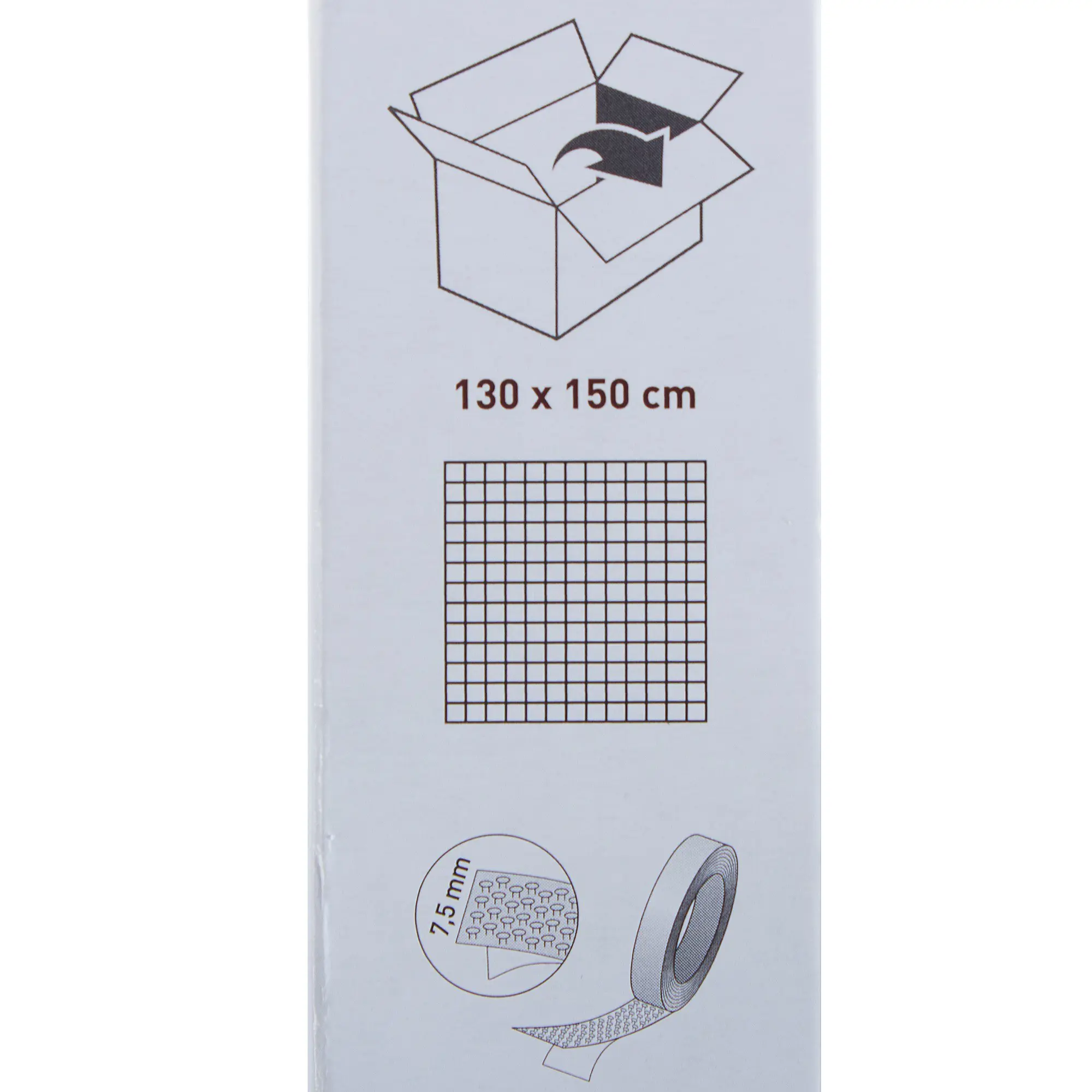 Москитная штора Artens 130x150 см белый - 5