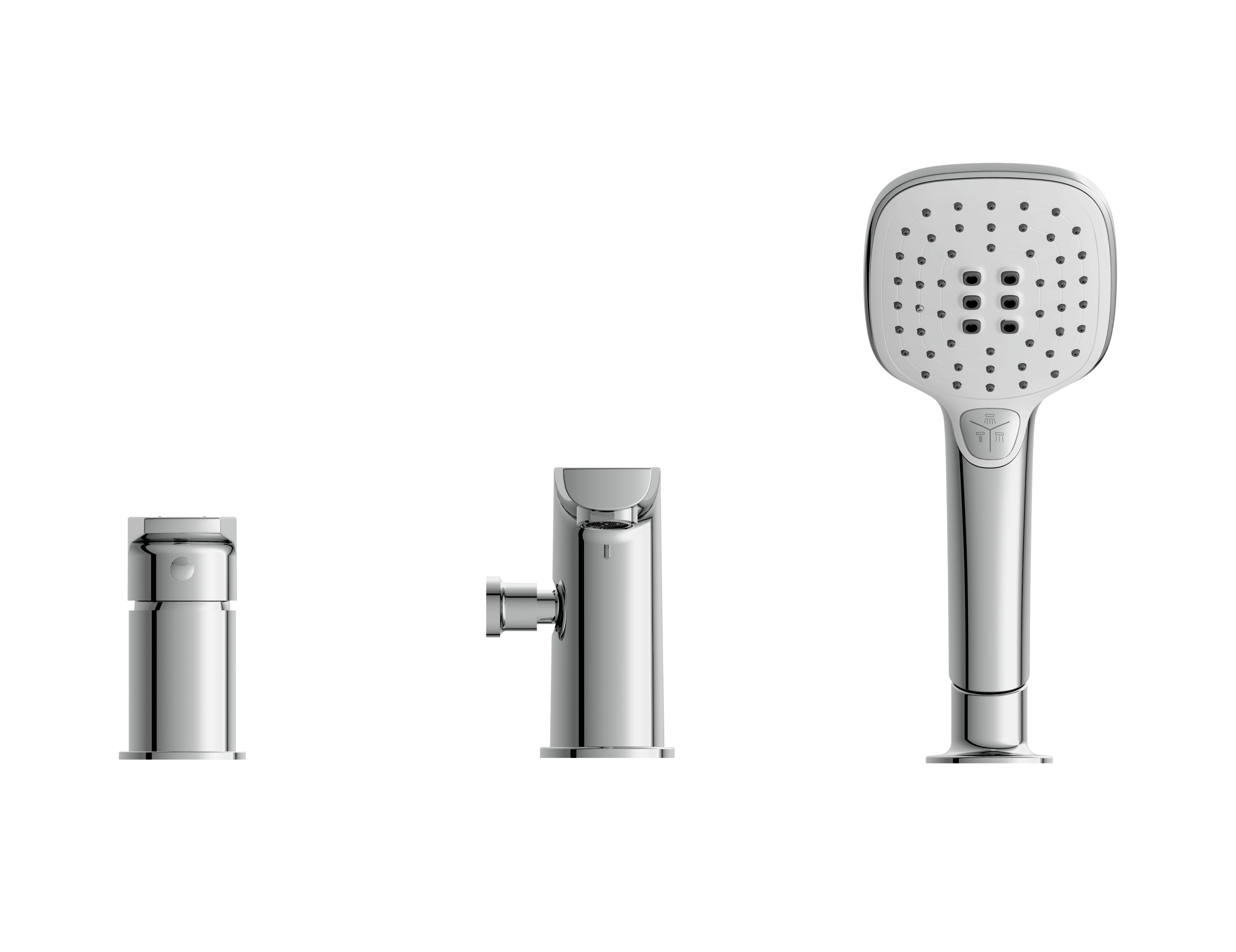 Изображение товара Смеситель для ванны Cersanit Moduo 64100 однорычажный цвет хром