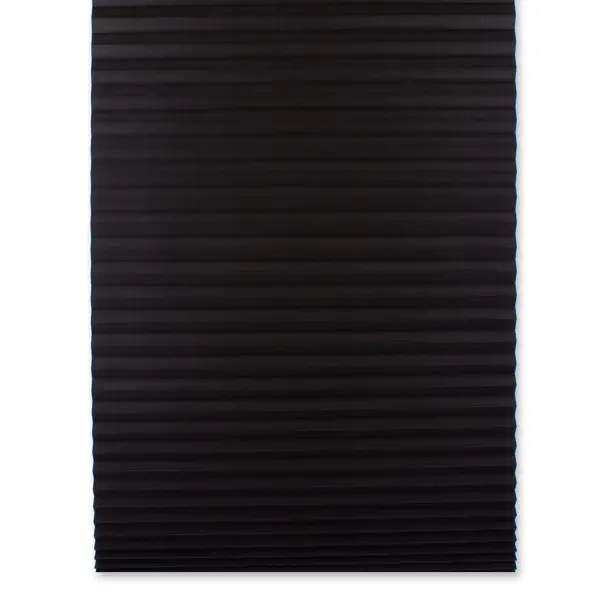 Штора плиссе LY-PB03 90x190 см текстиль черные