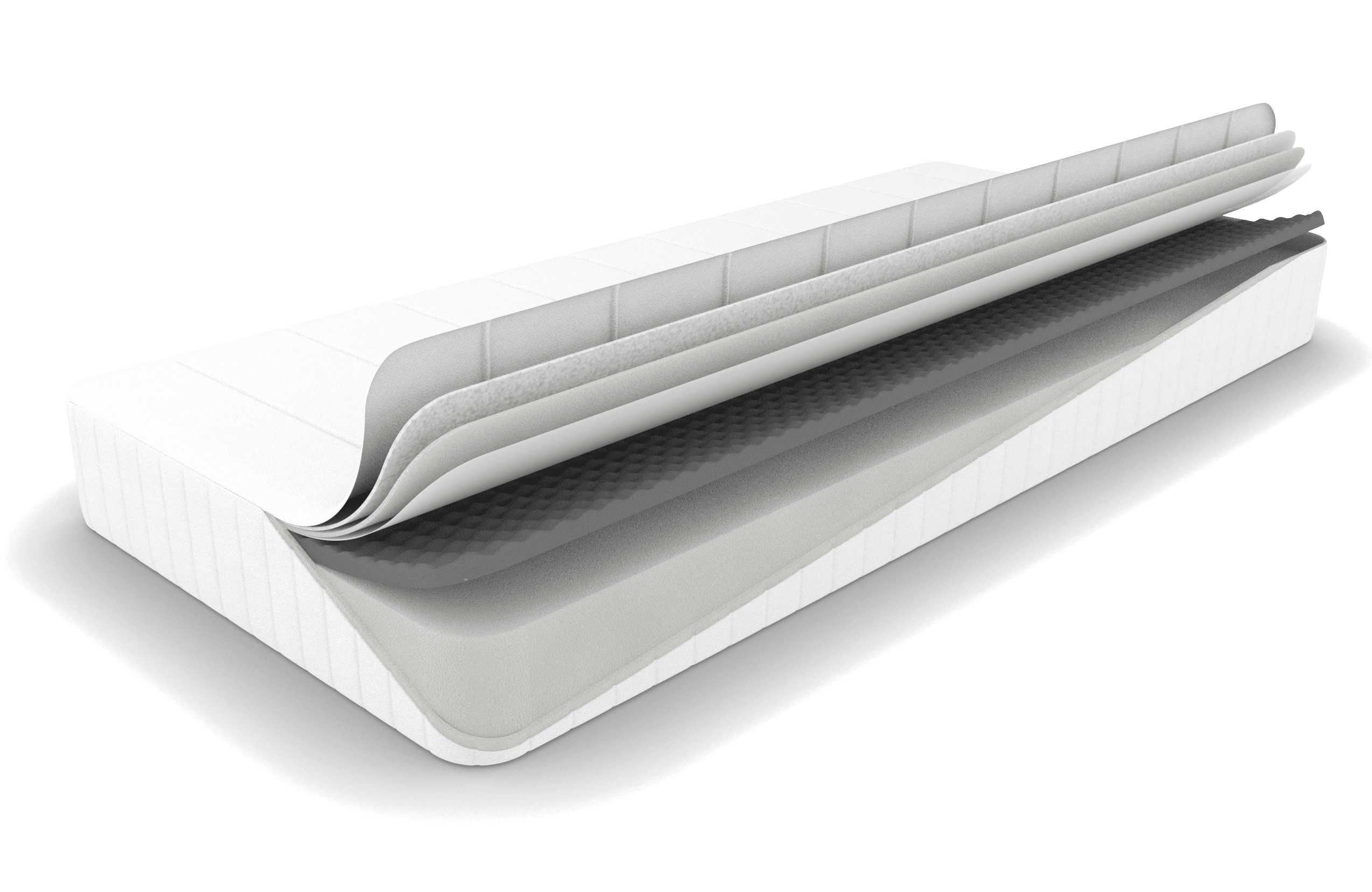 Изображение товара Матрас Home 140x200 см беспружинный средней жесткости с съемным чехлом