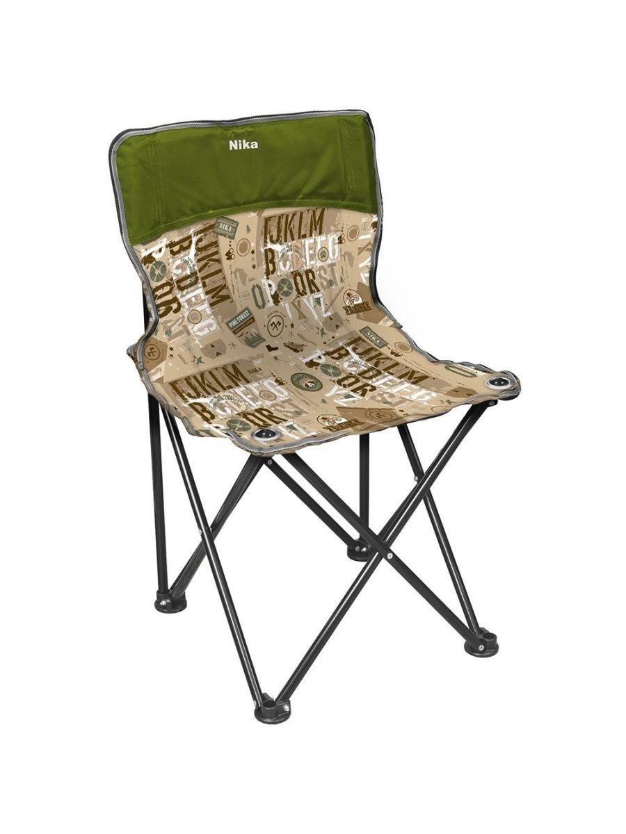 Изображение товара Складной садовый стул Nika ПСП2 с металлическим каркасом, водоотталкивающей тканью
